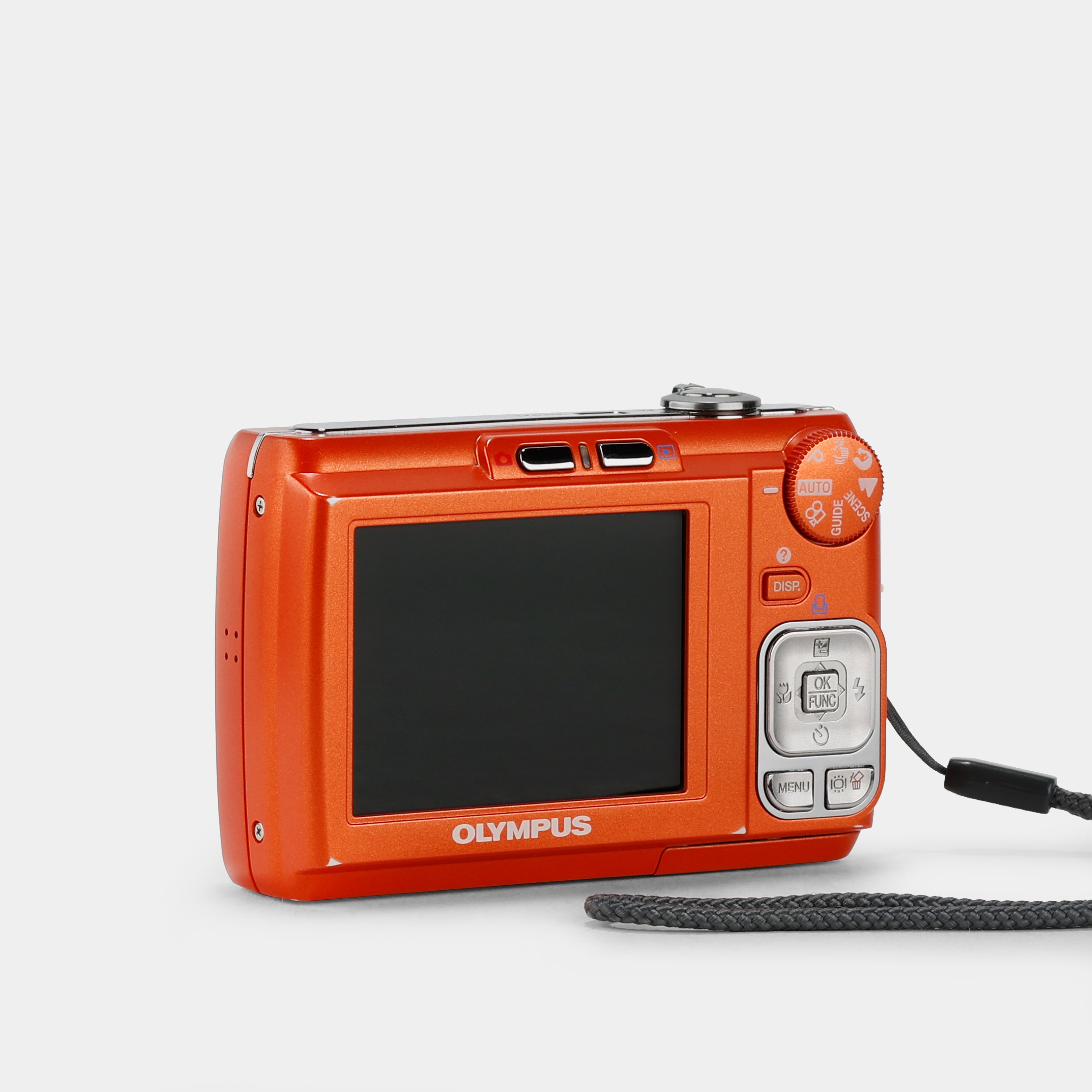 Olympus FE-310 Orange Point and Shoot Digital Camera – Retrospekt