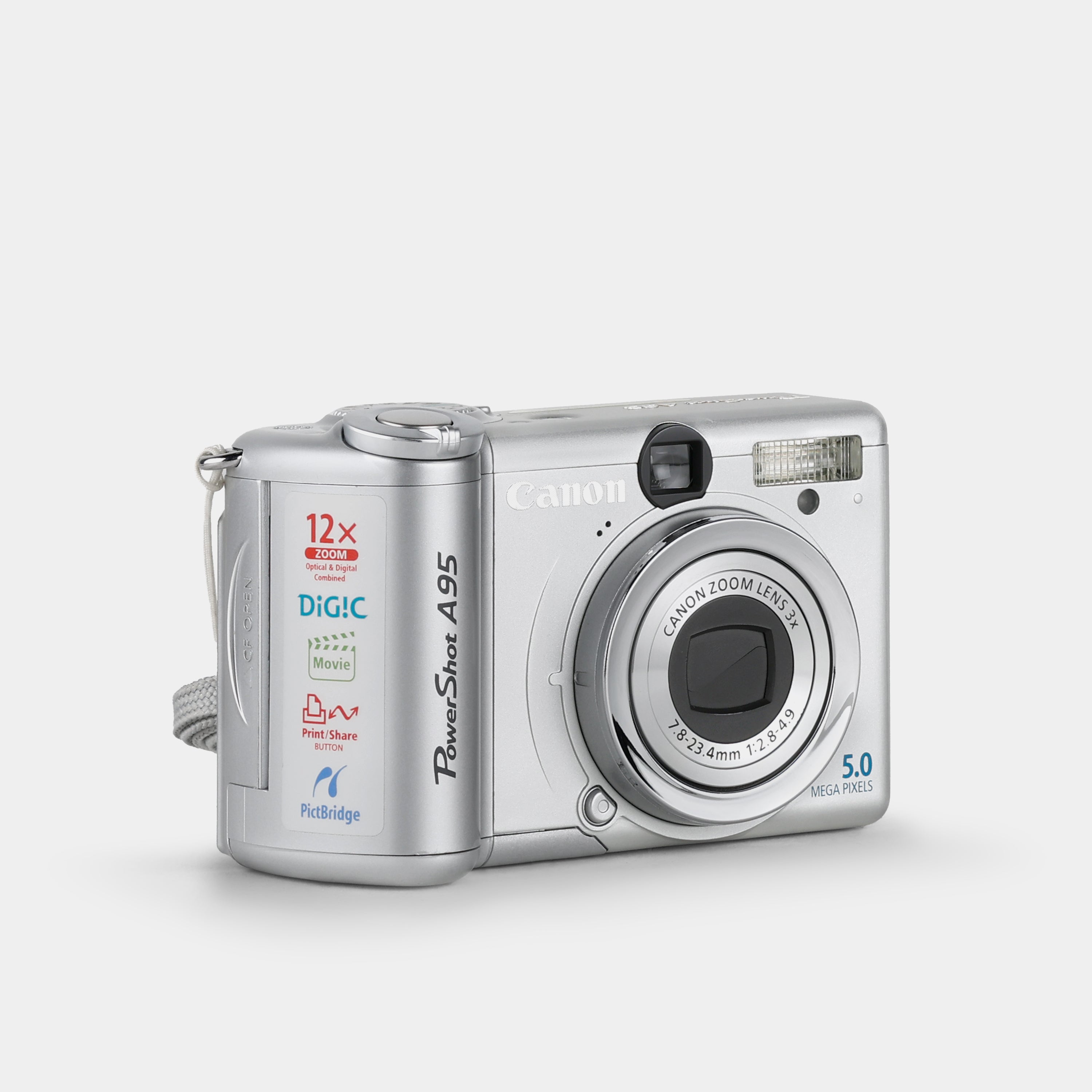 Canon PowerShot A95 シルバー Canon PowerShot A95 Silver Point and Shoot Digital Camera