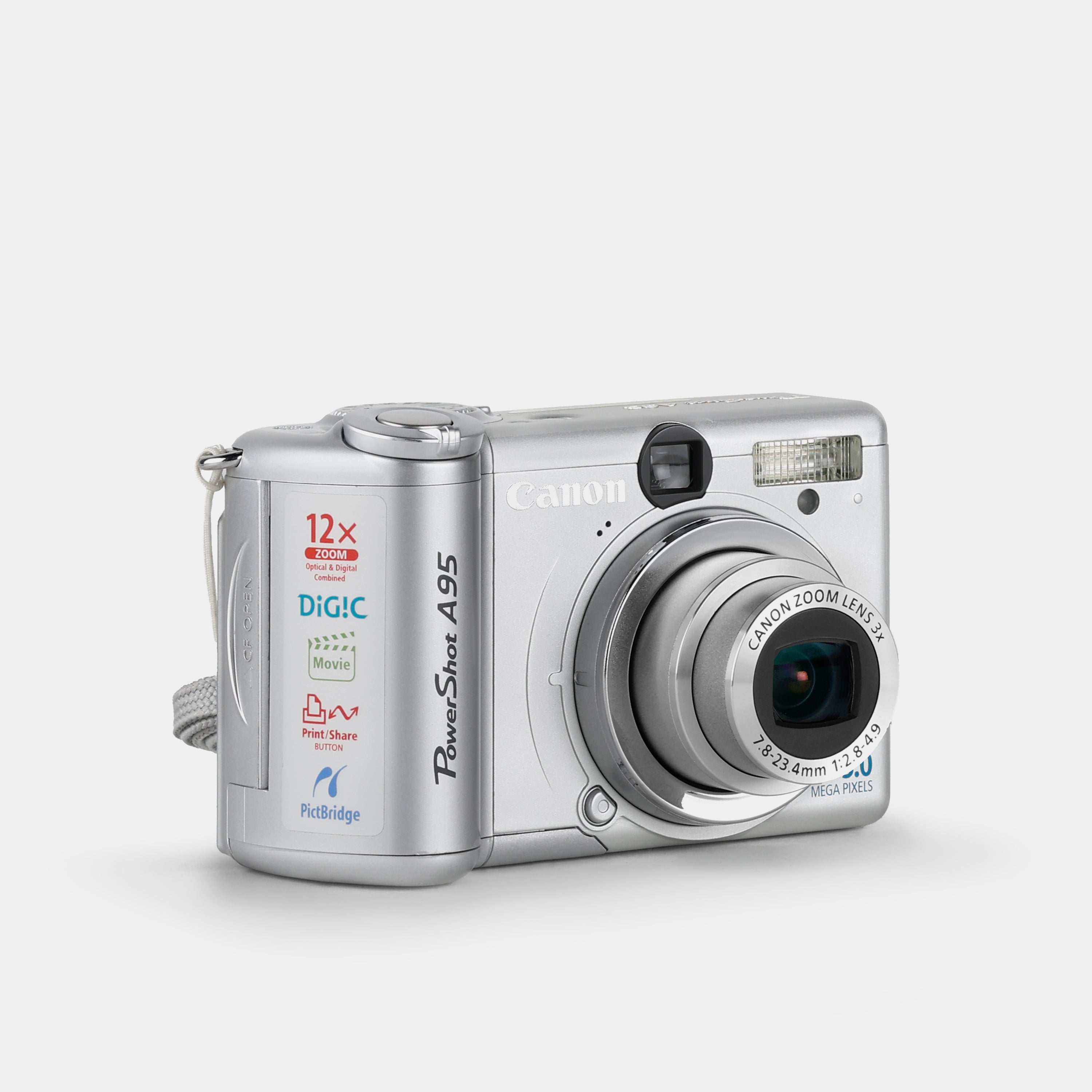 Canon PowerShot A95 Silver Point and Shoot Digital Camera