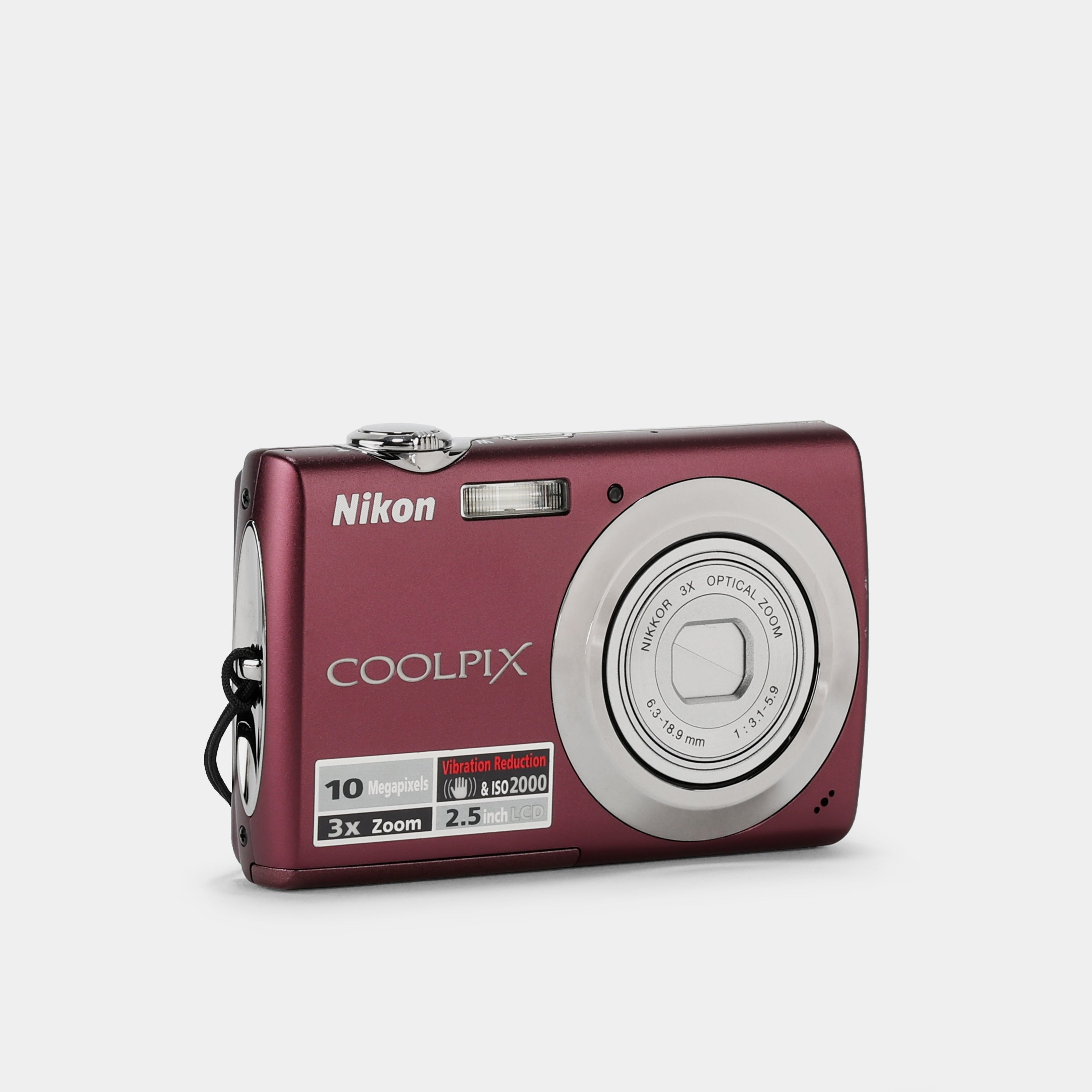 Nikon Coolpix S220 Point and Shoot Digital Camera