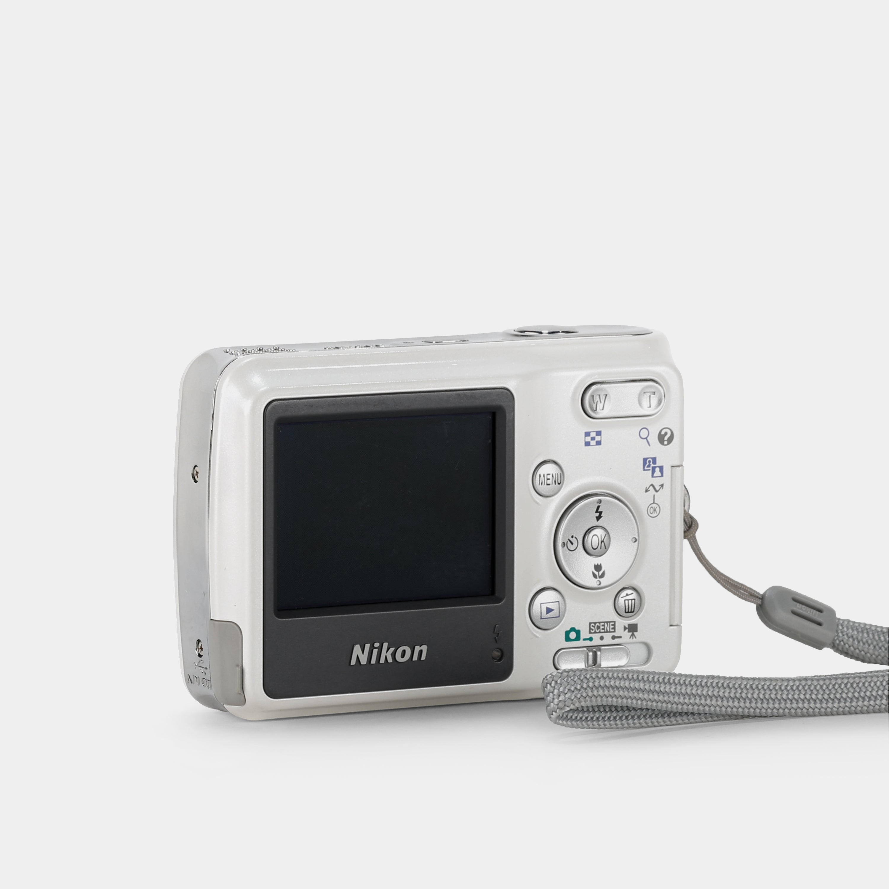Nikon Coolpix L3 White Point and Shoot Digital Camera