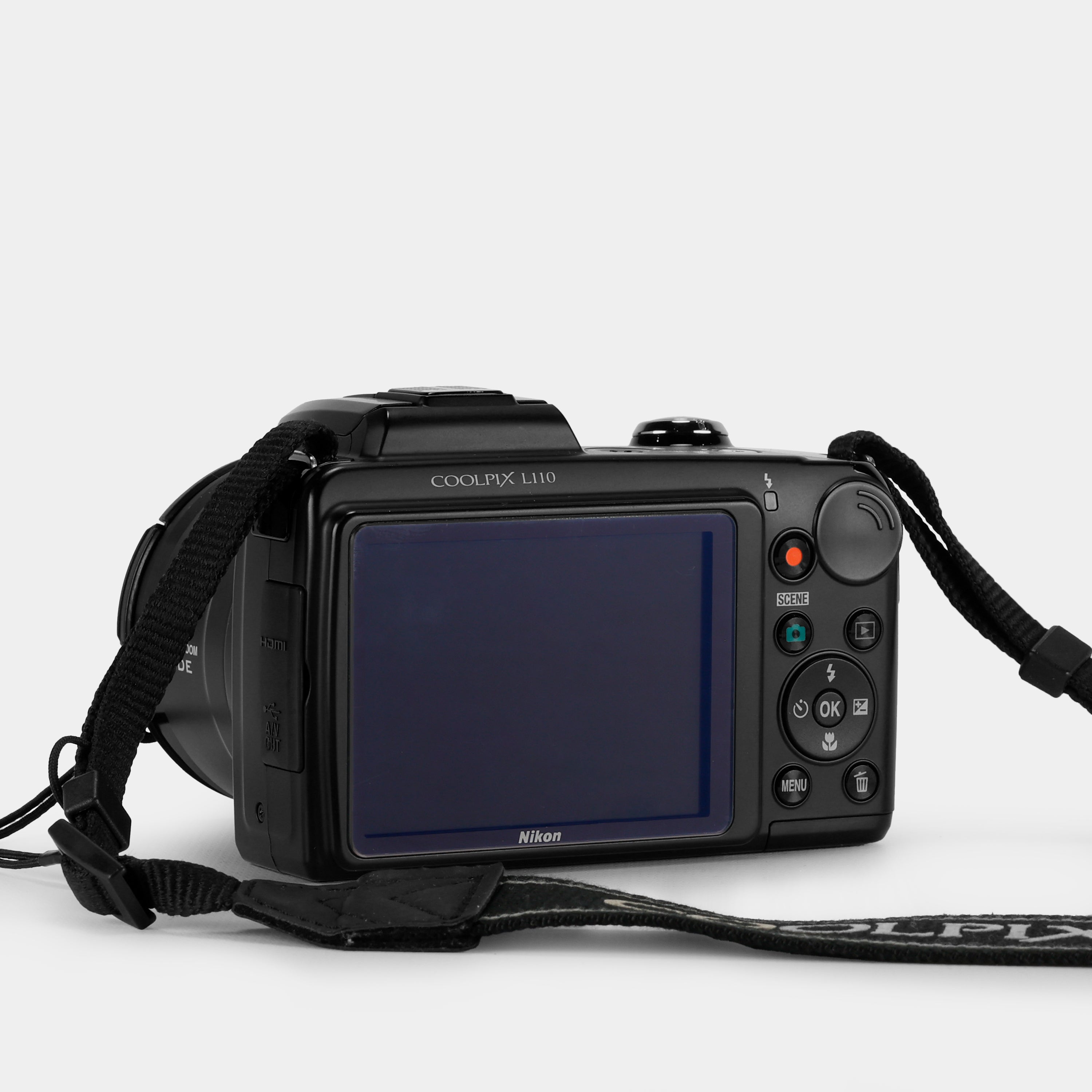 Nikon Coolpix L110 Black Point and Shoot Digital Camera