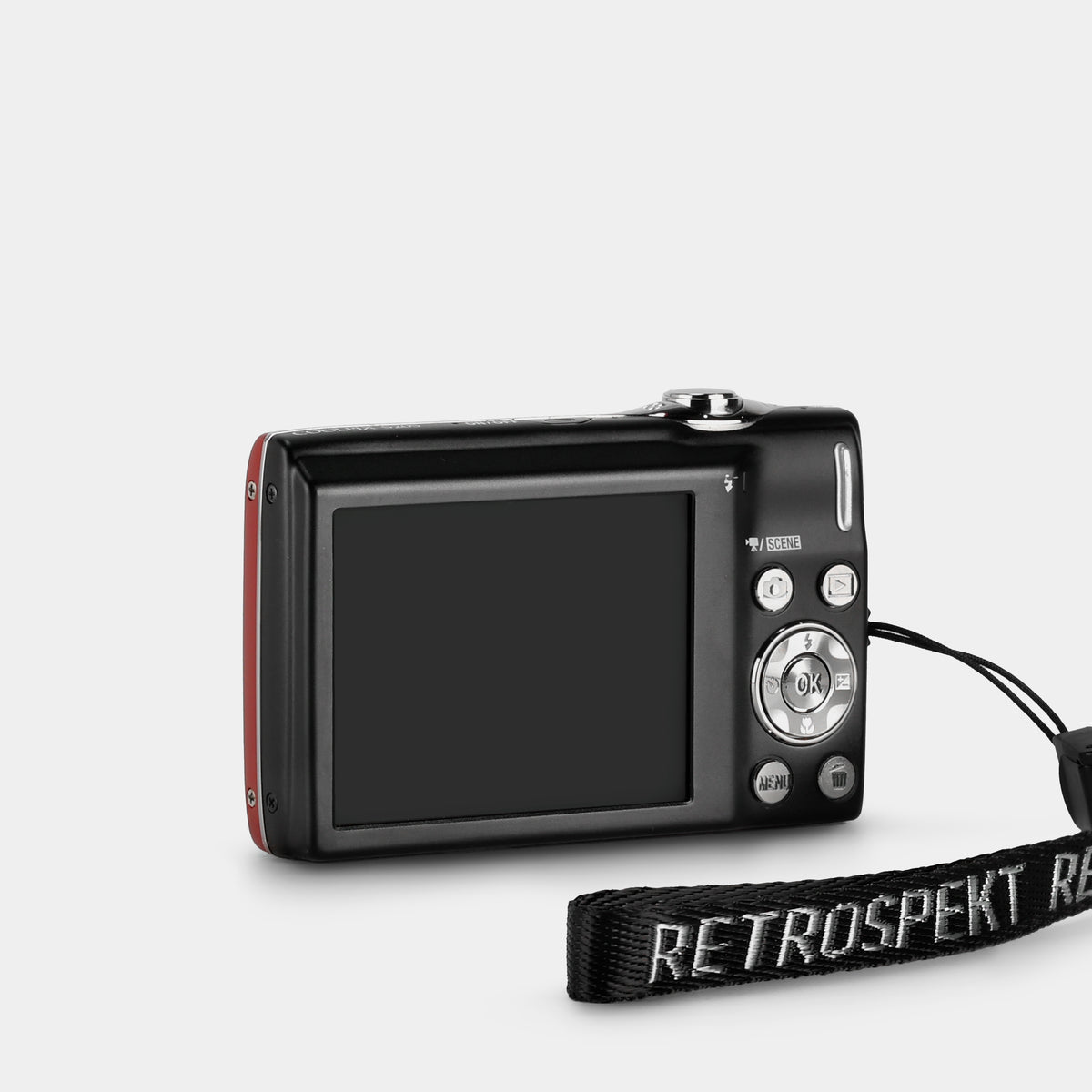 Nikon Coolpix S205 Red Point and Shoot Digital Camera