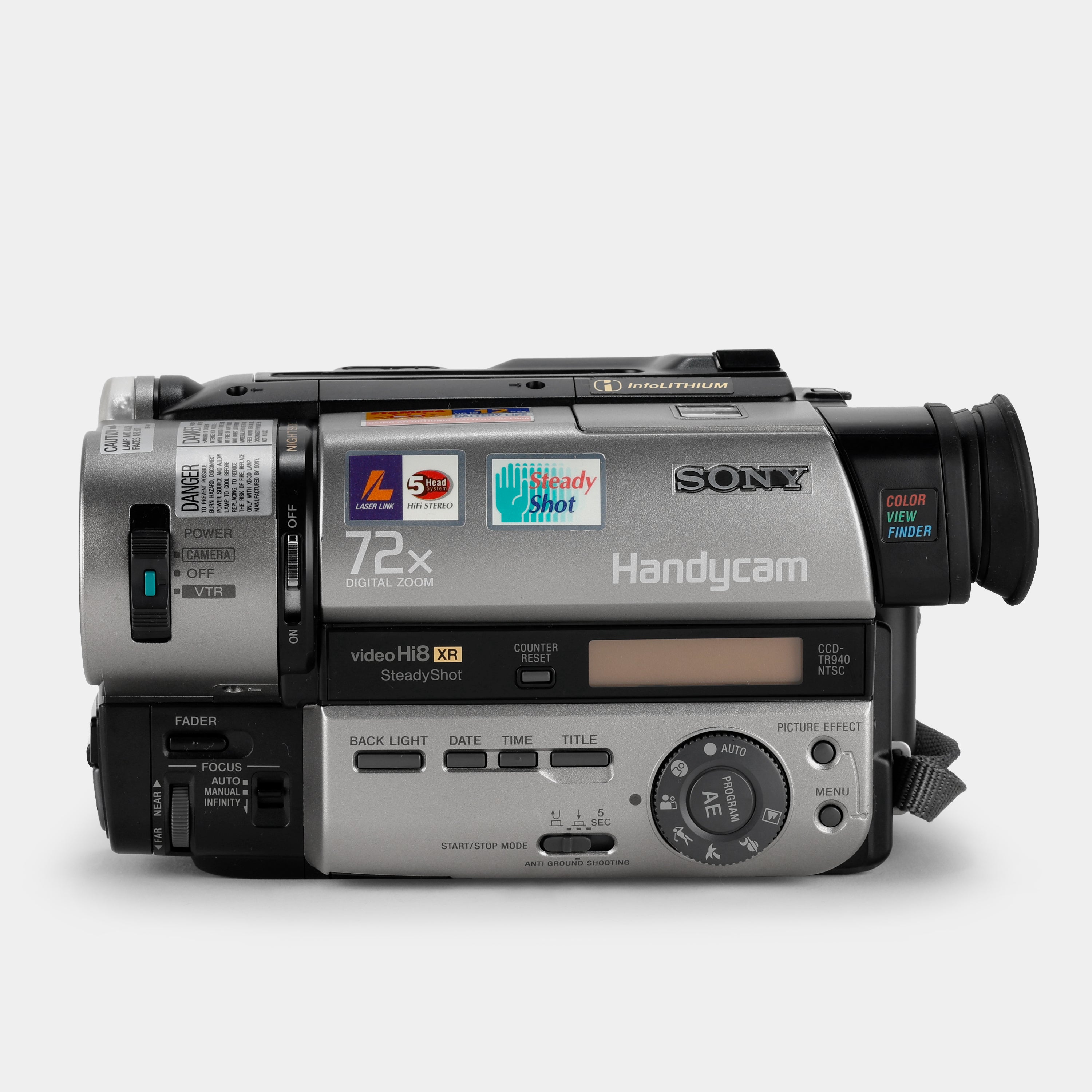 Sony Handycam CCD-TR940 HI-8 Digital Video Camcorder