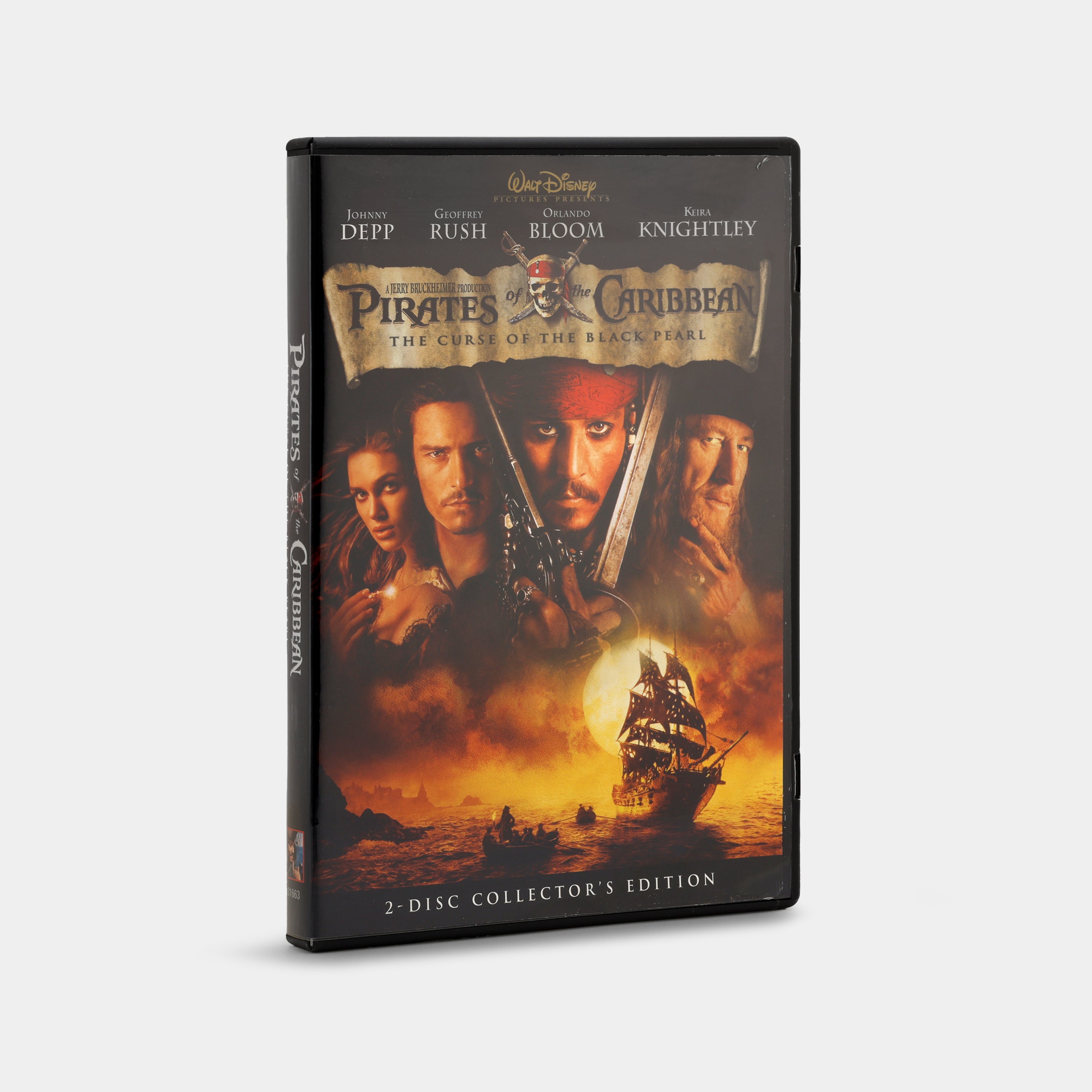 Pirates of the Caribbean: The Curse of the Black Pearl (Collector's Edition) 2-Disc DVD
