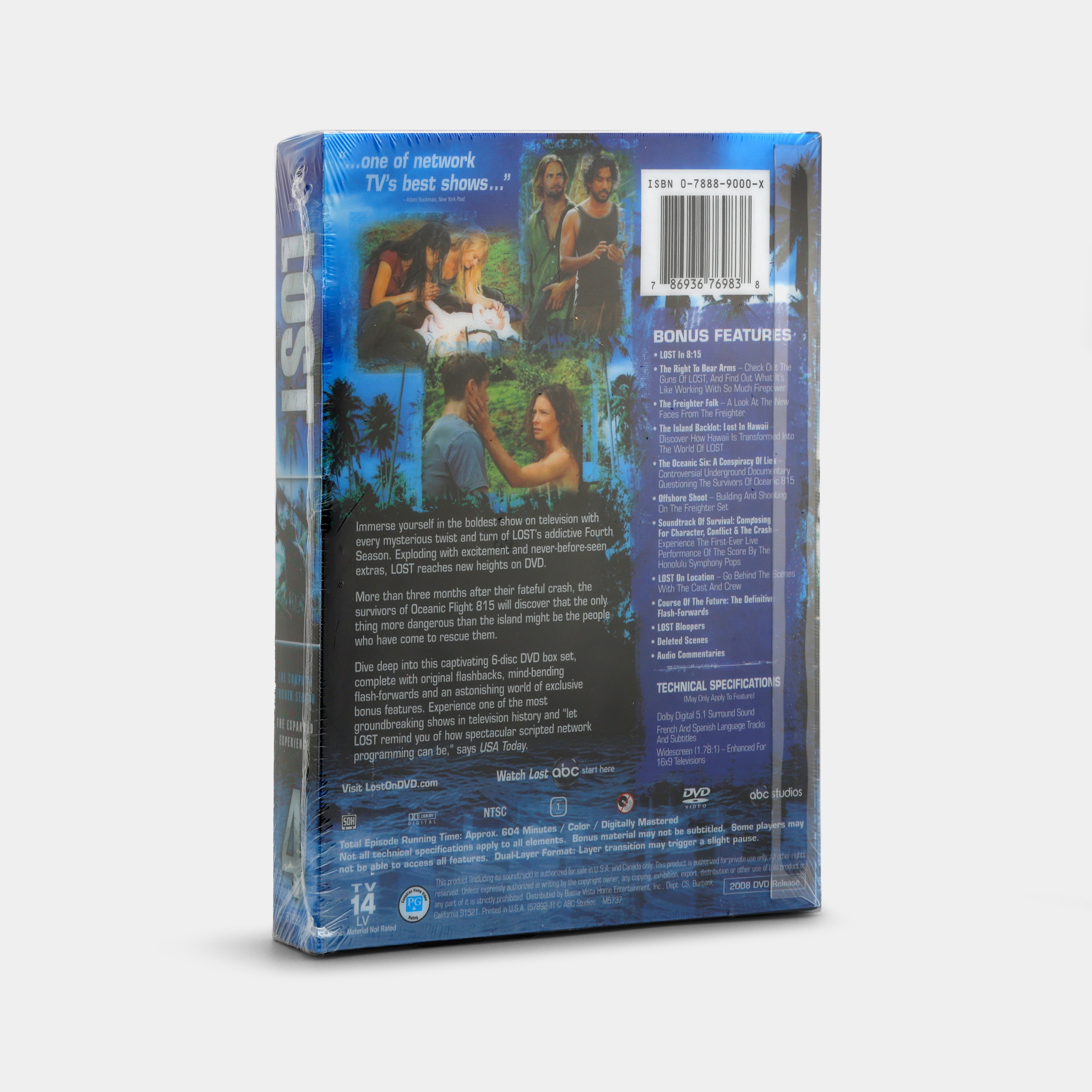 Lost: The Complete Fourth Season (Sealed) DVD Box Set