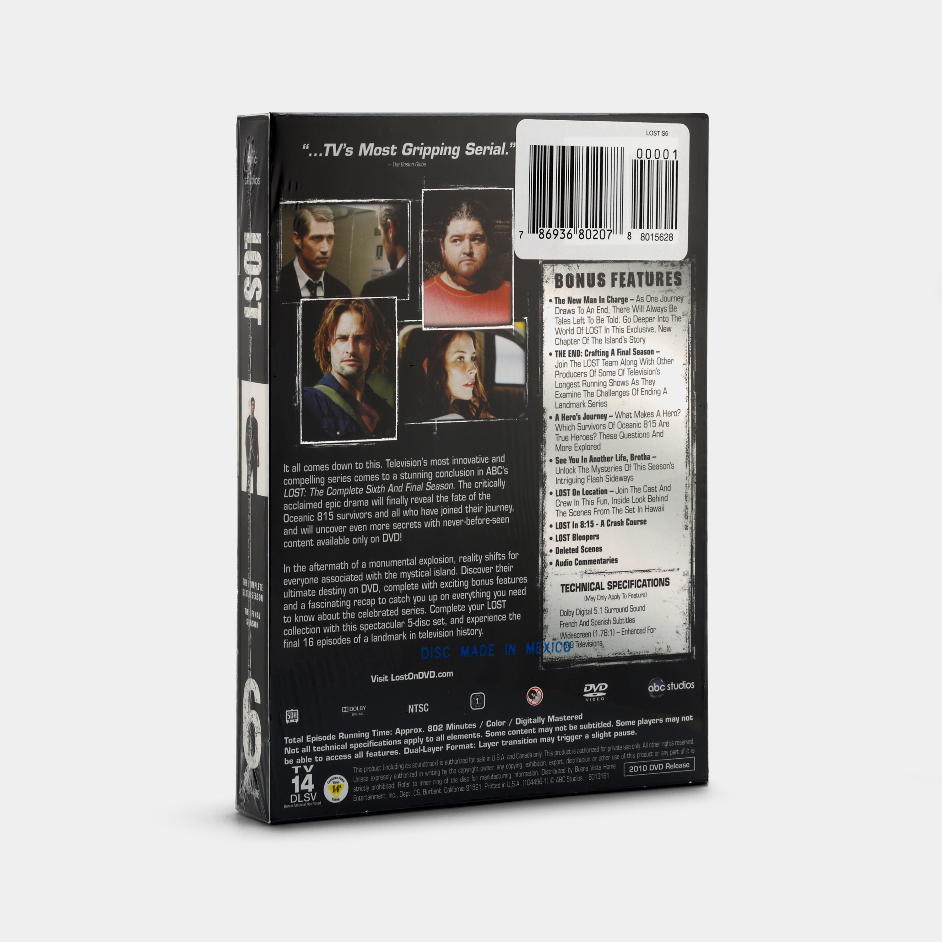 Lost: The Complete Sixth Season (Sealed) DVD Box Set – Retrospekt