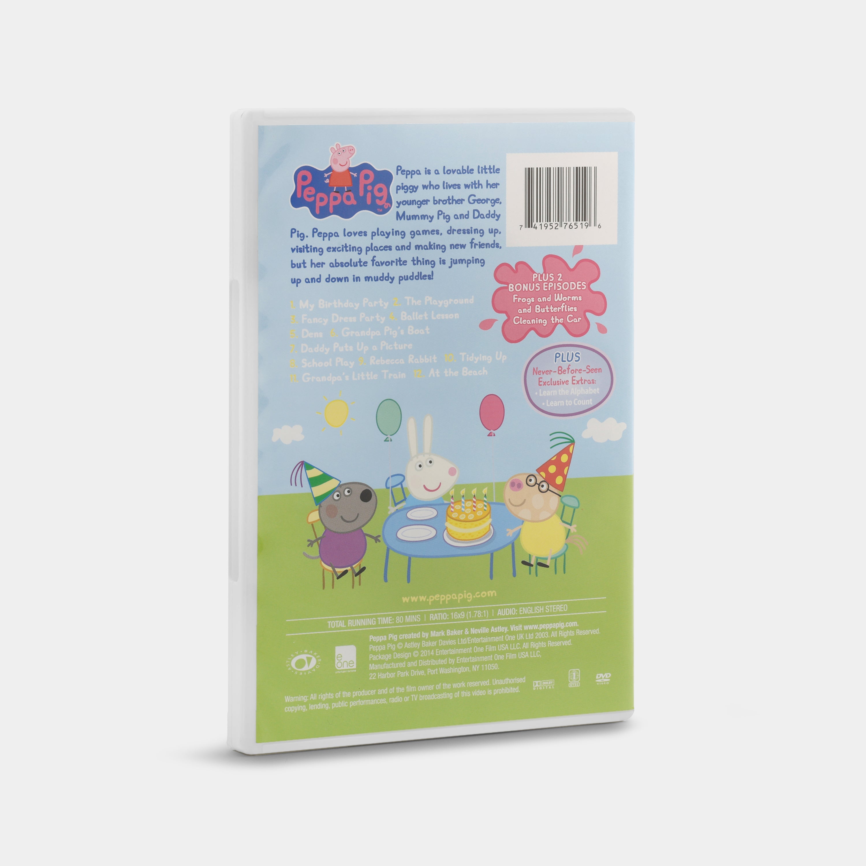 Peppa Pig: My Birthday Party DVD