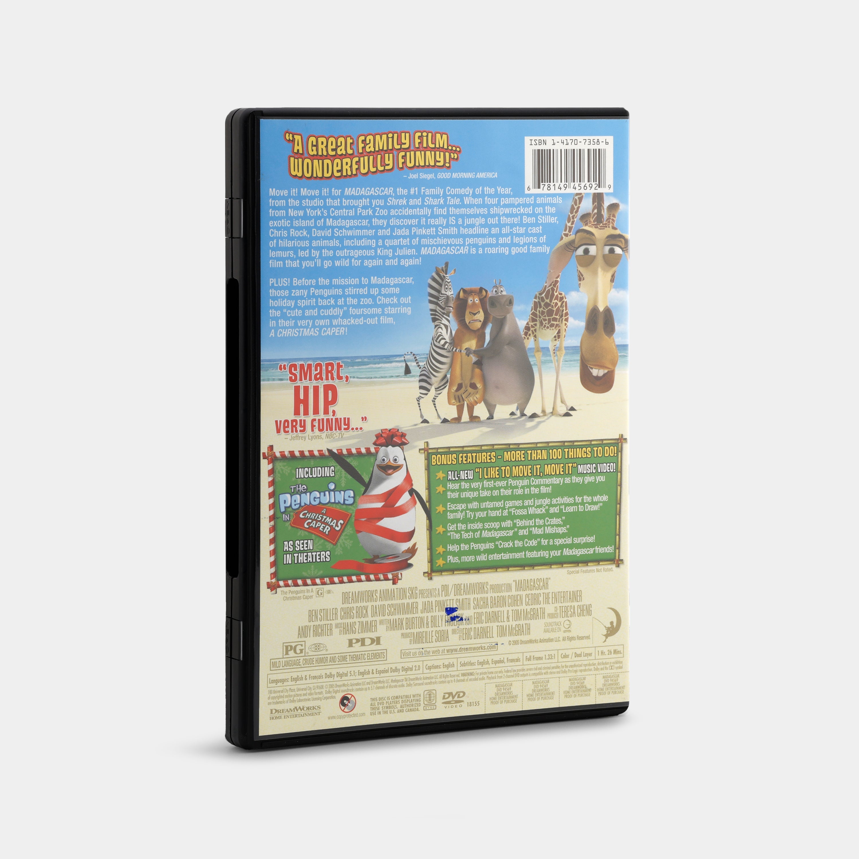 Madagascar DVD