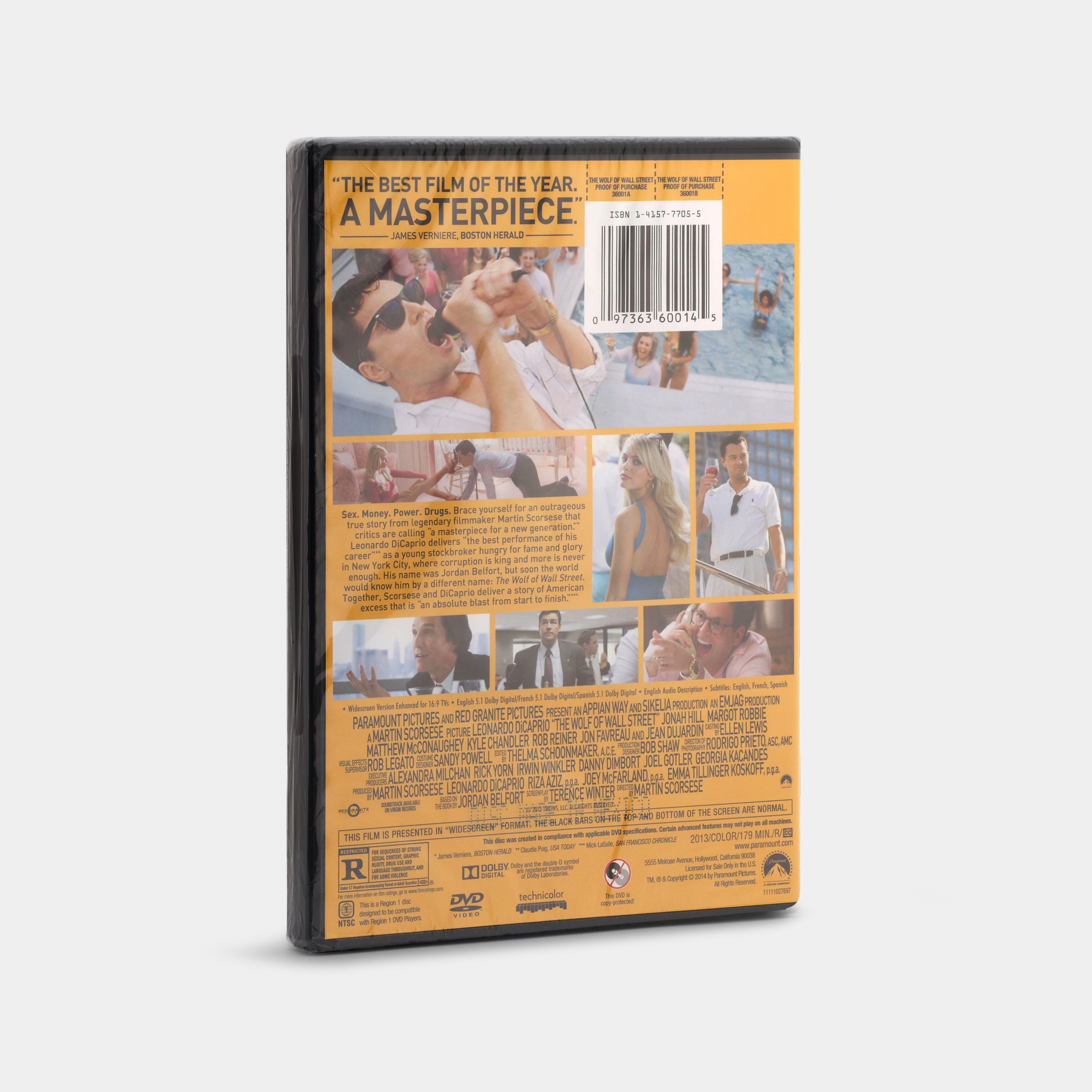 The Wolf of Wall Street (Sealed) DVD