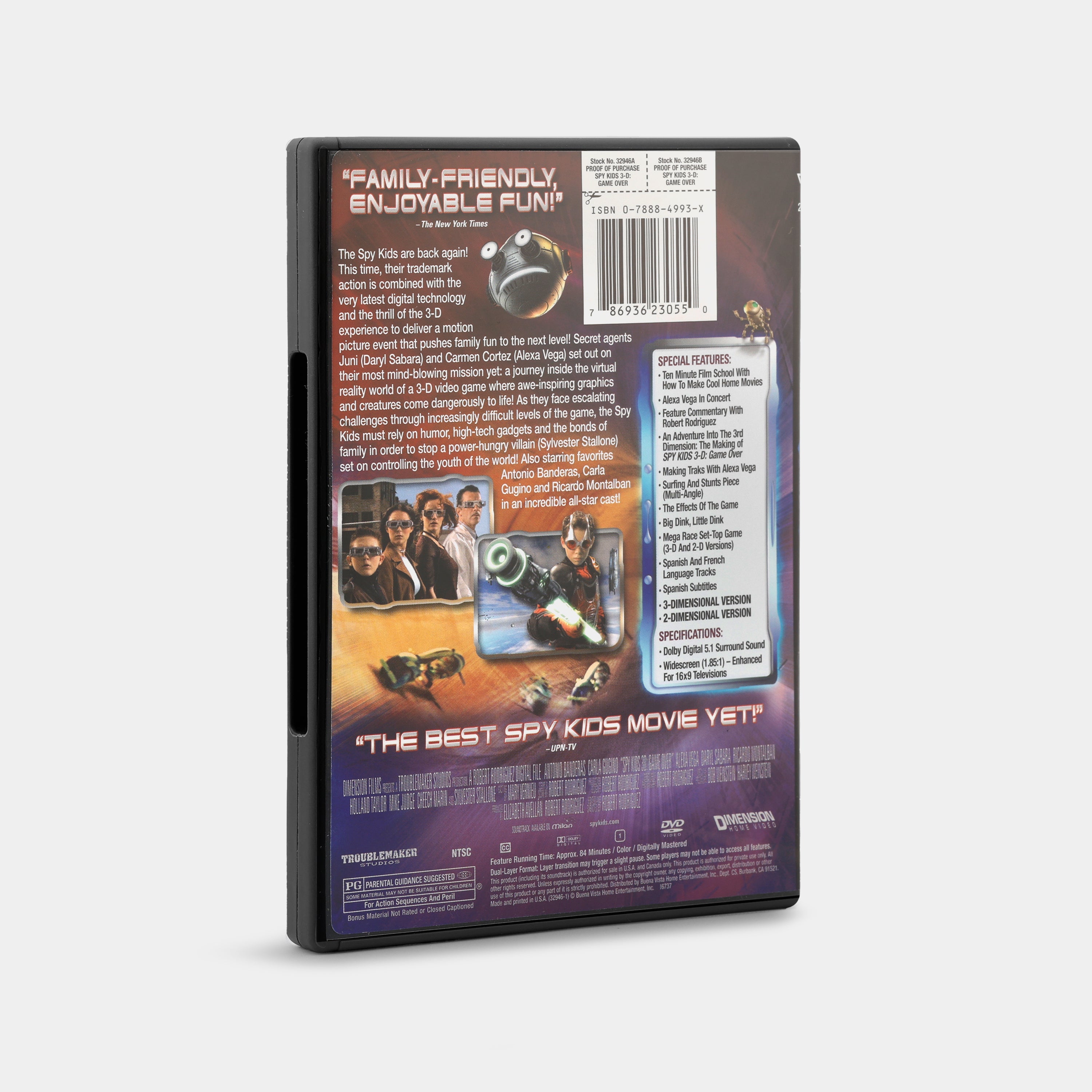 Spy Kids 3-D: Game Over (Collector's Series) 2-Disc DVD – Retrospekt