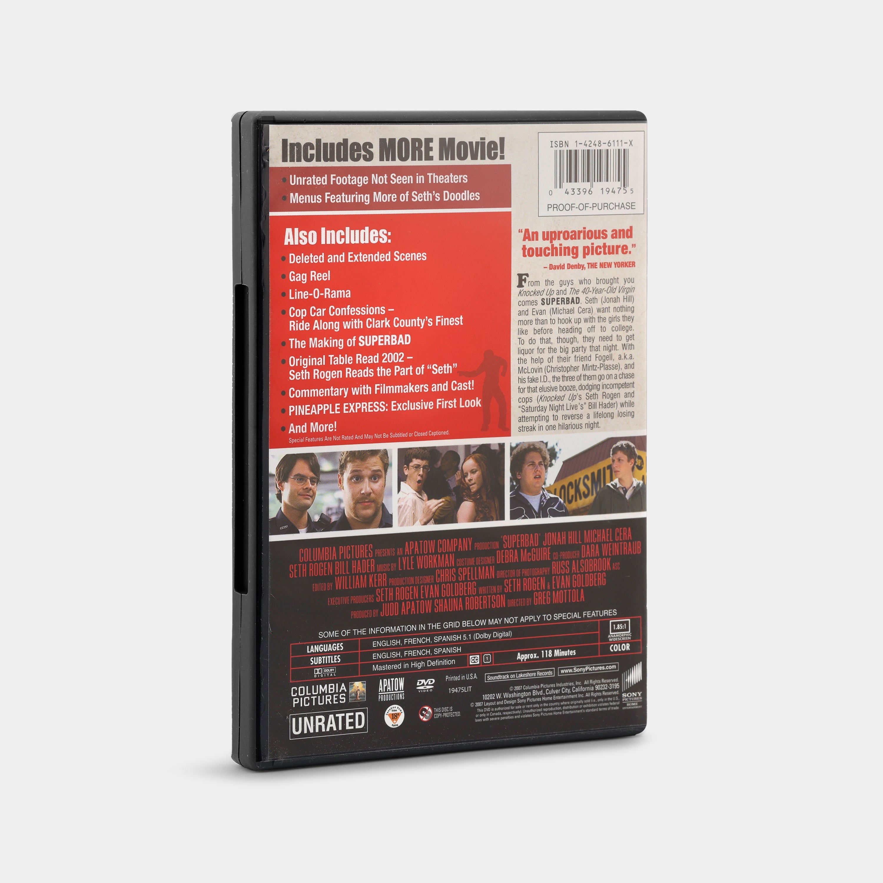 Superbad (Unrated Extended Edition) DVD