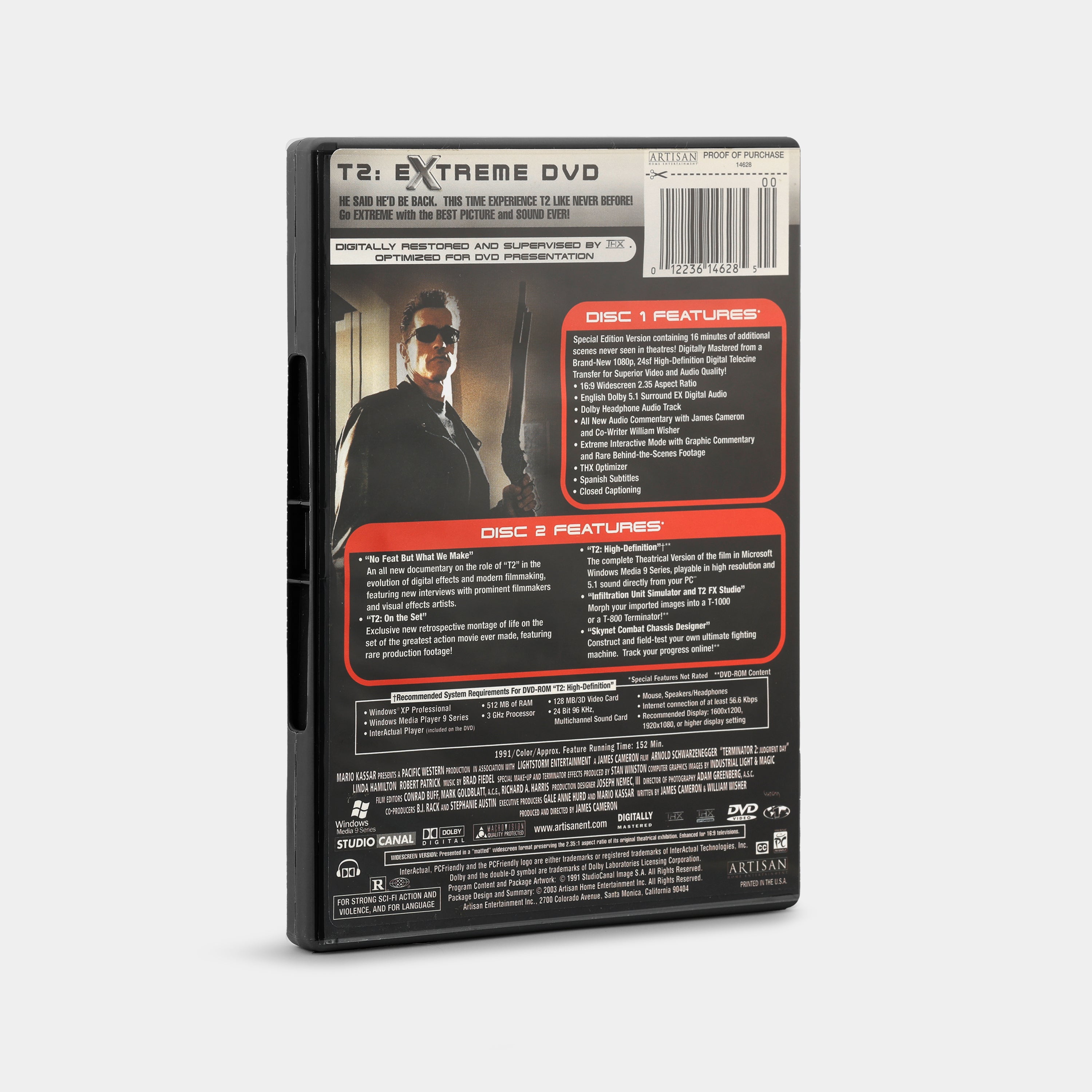 Terminator 2: Judgment Day (Extreme Edition) 2-Disc DVD