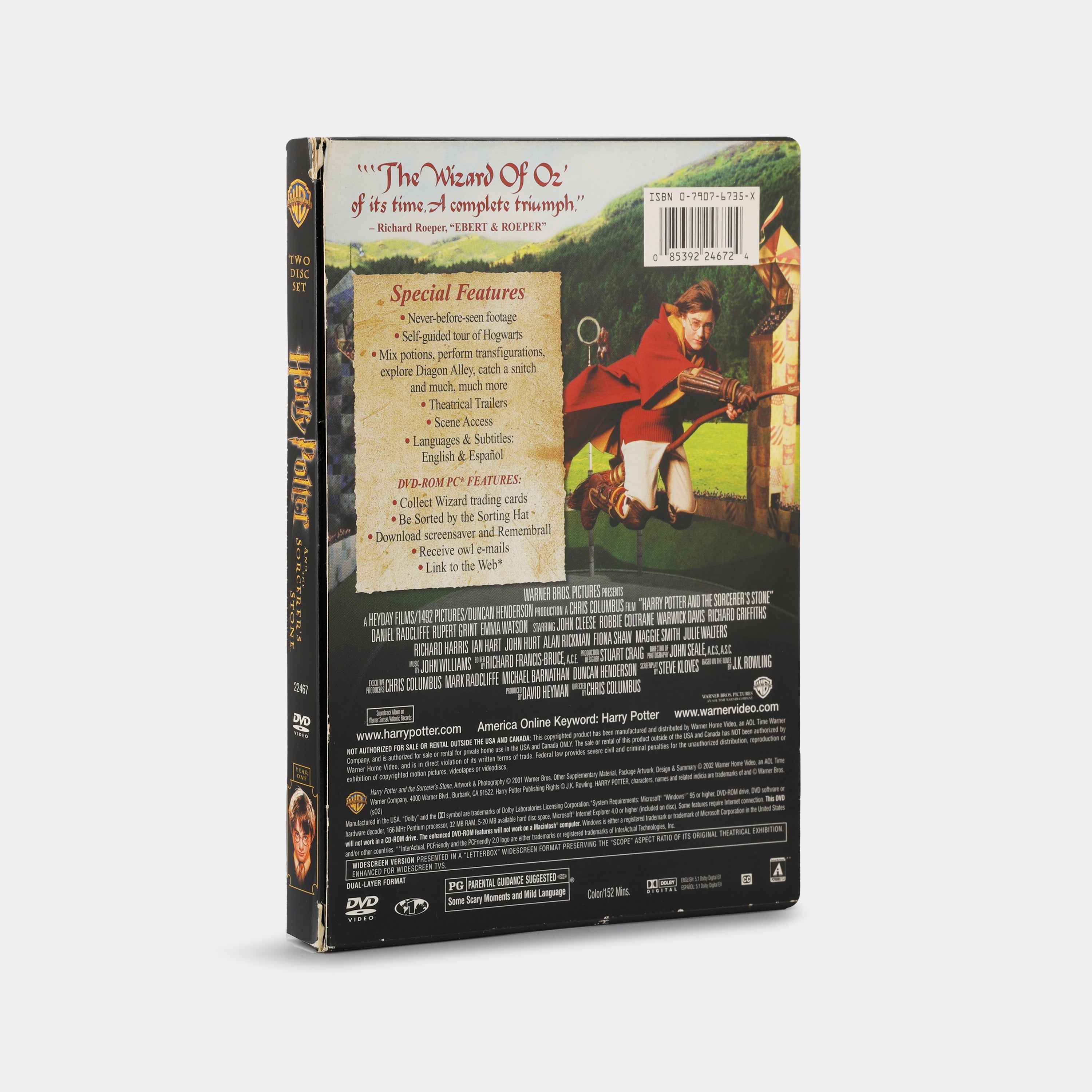 Harry Potter and the Sorcerer’s Stone (Widescreen Special Edition) 2-Disc DVD