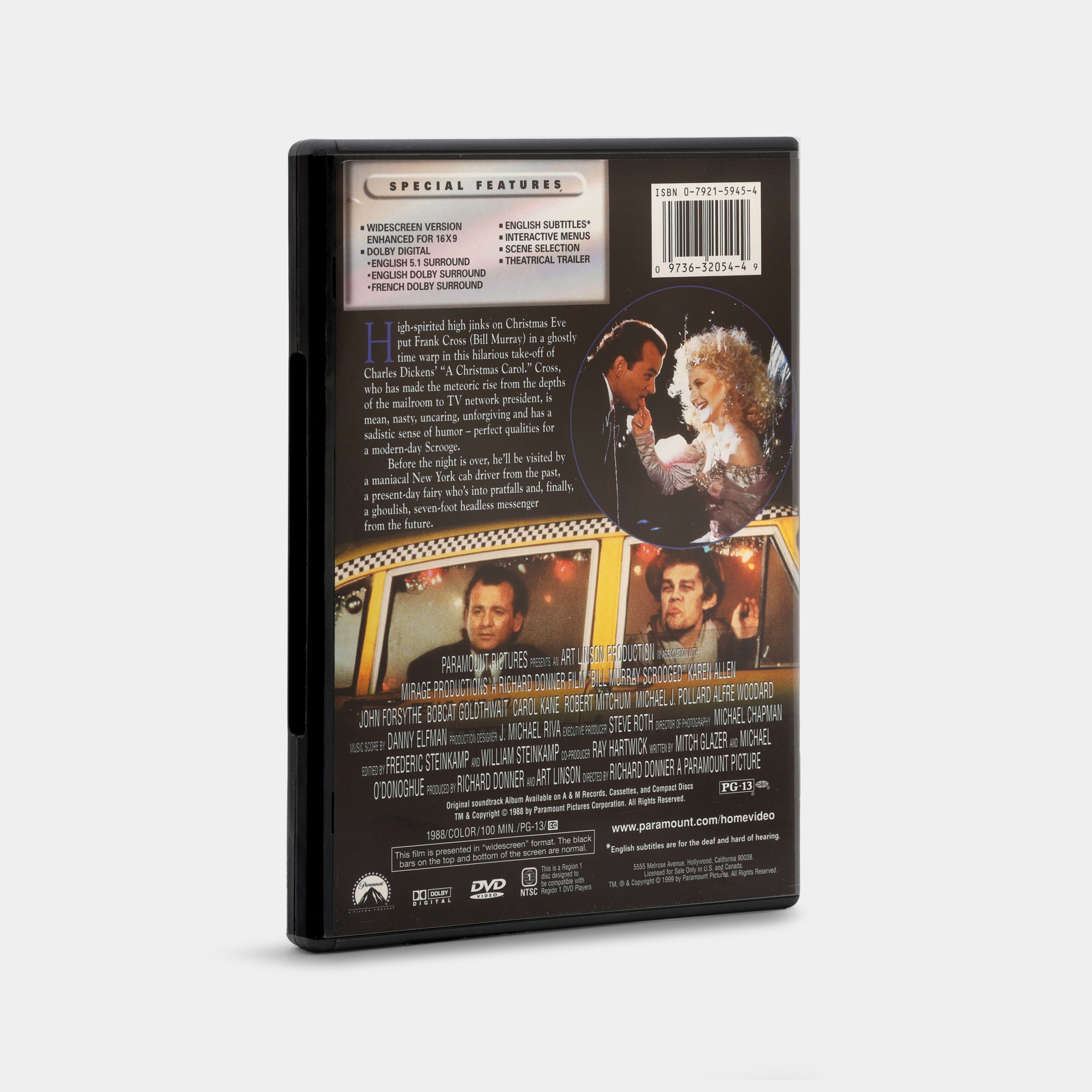 Scrooged (Widescreen) DVD