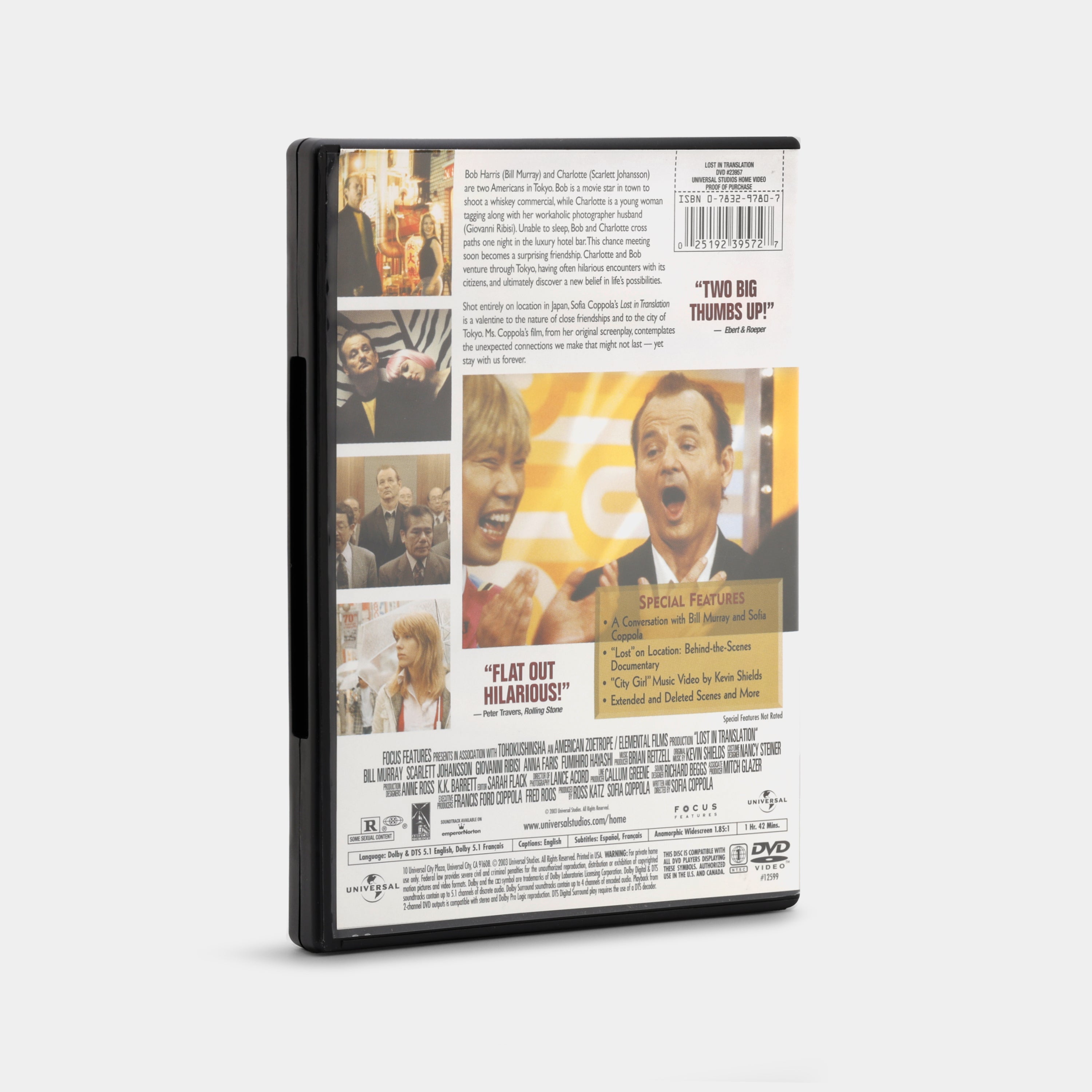 Lost in Translation DVD
