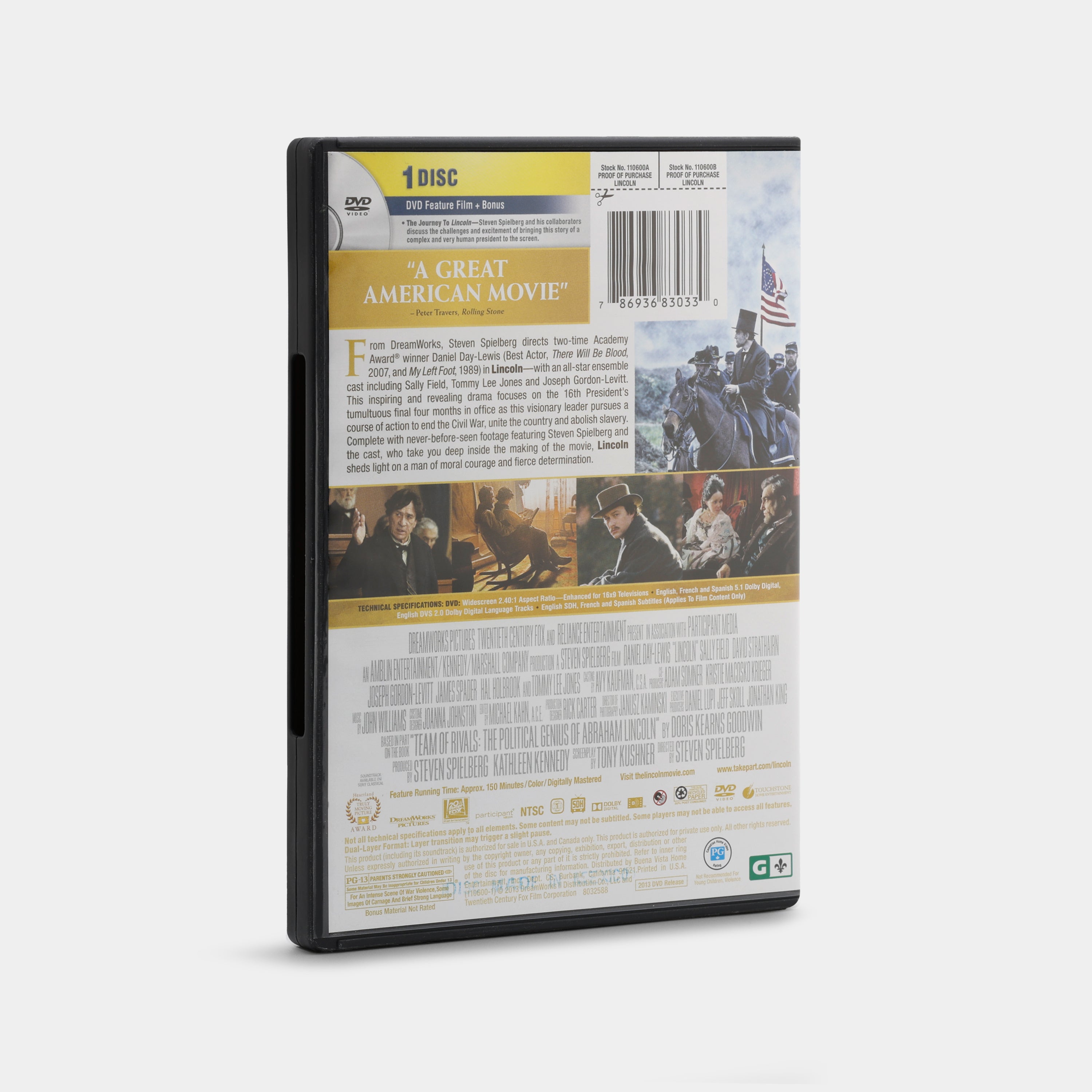 Lincoln DVD