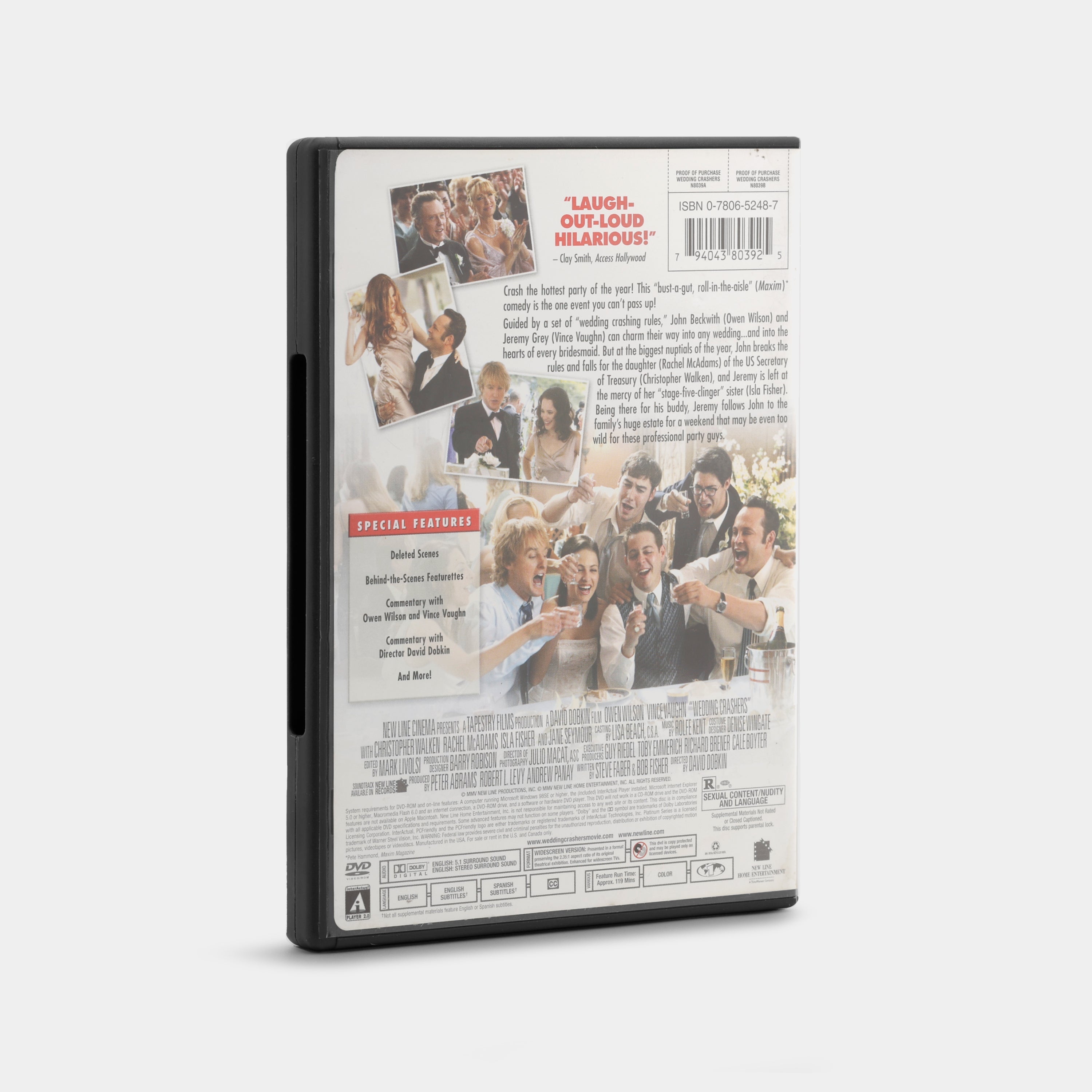 Wedding Crashers (Widescreen) DVD – Retrospekt