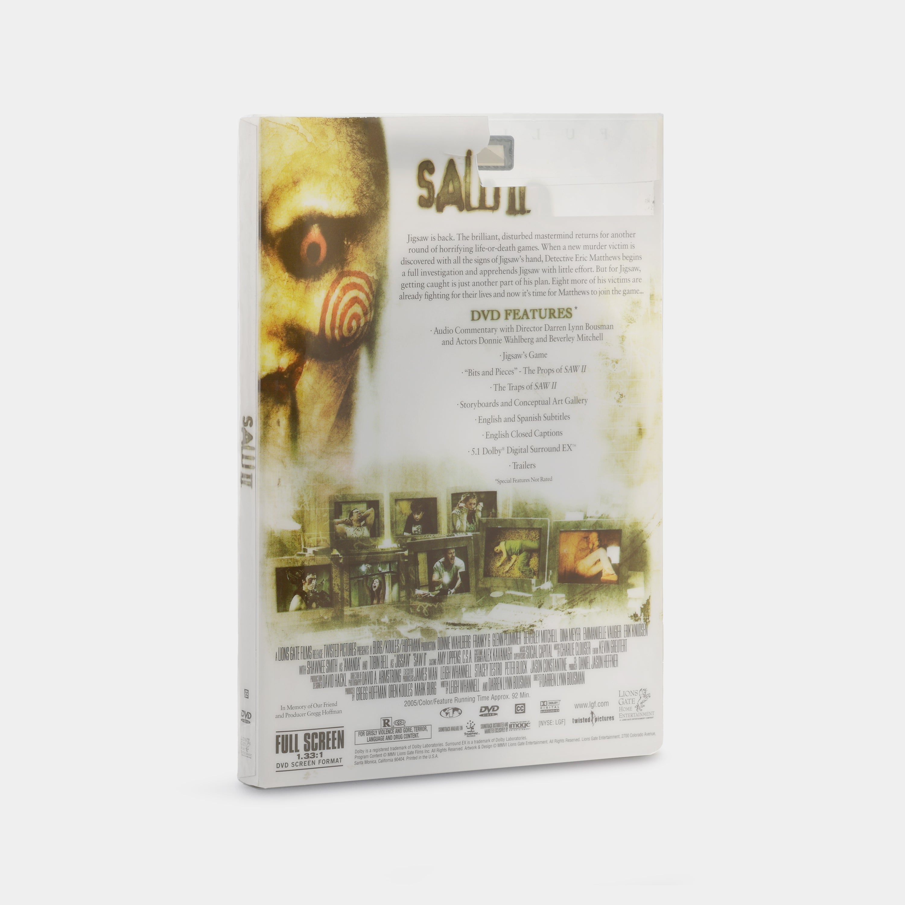 ヴァージン・スローター 廃盤DVD Saw II (Full Sceen) DVD – Retrospekt