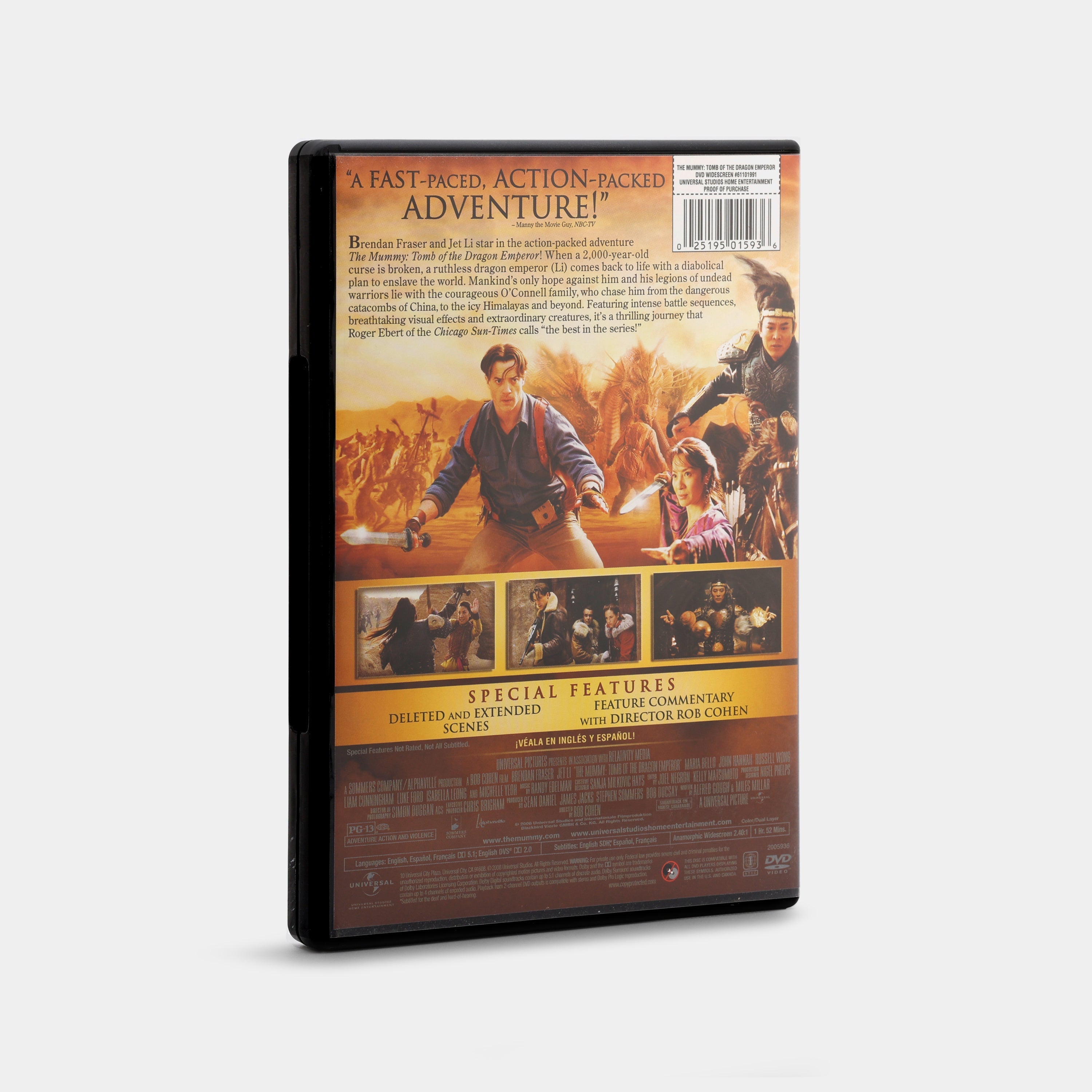 The Mummy: Tomb of the Dragon Emperor DVD