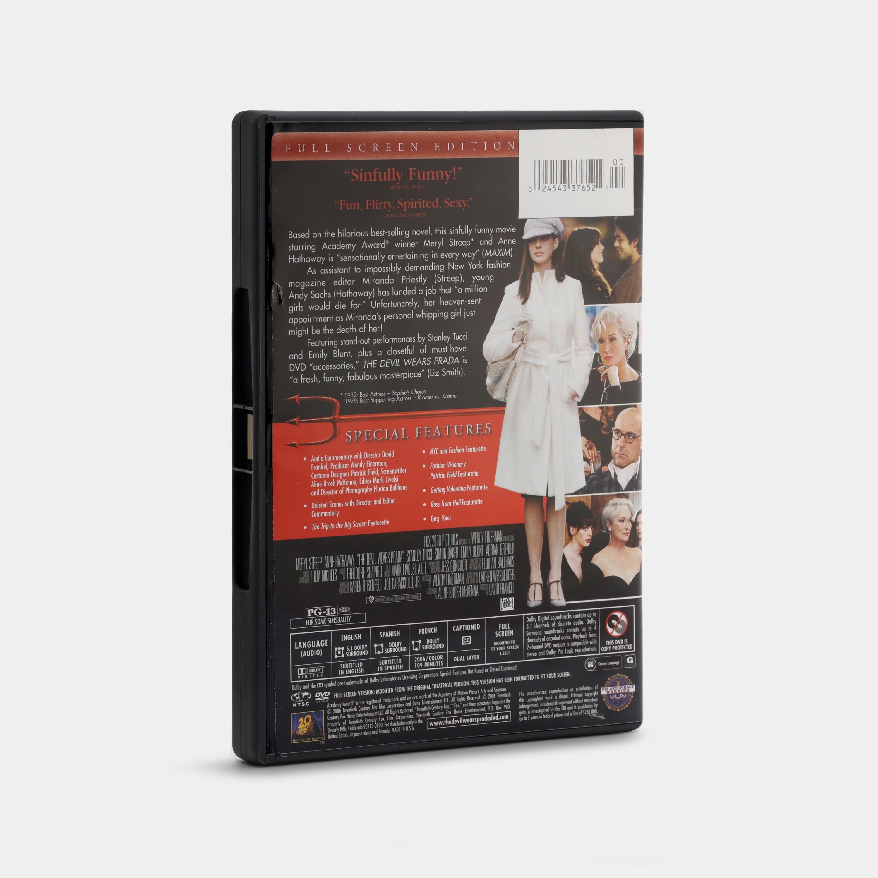 The Devil Wears Prada (Full Screen) DVD