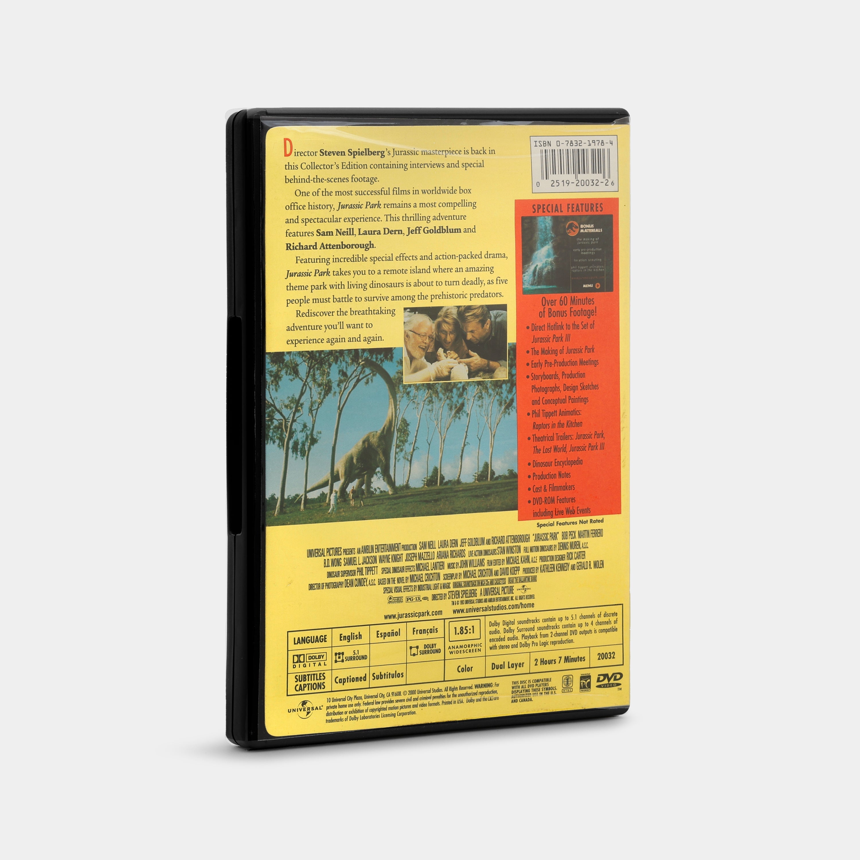 Jurassic Park (Collector's Edition, Widescreen) DVD