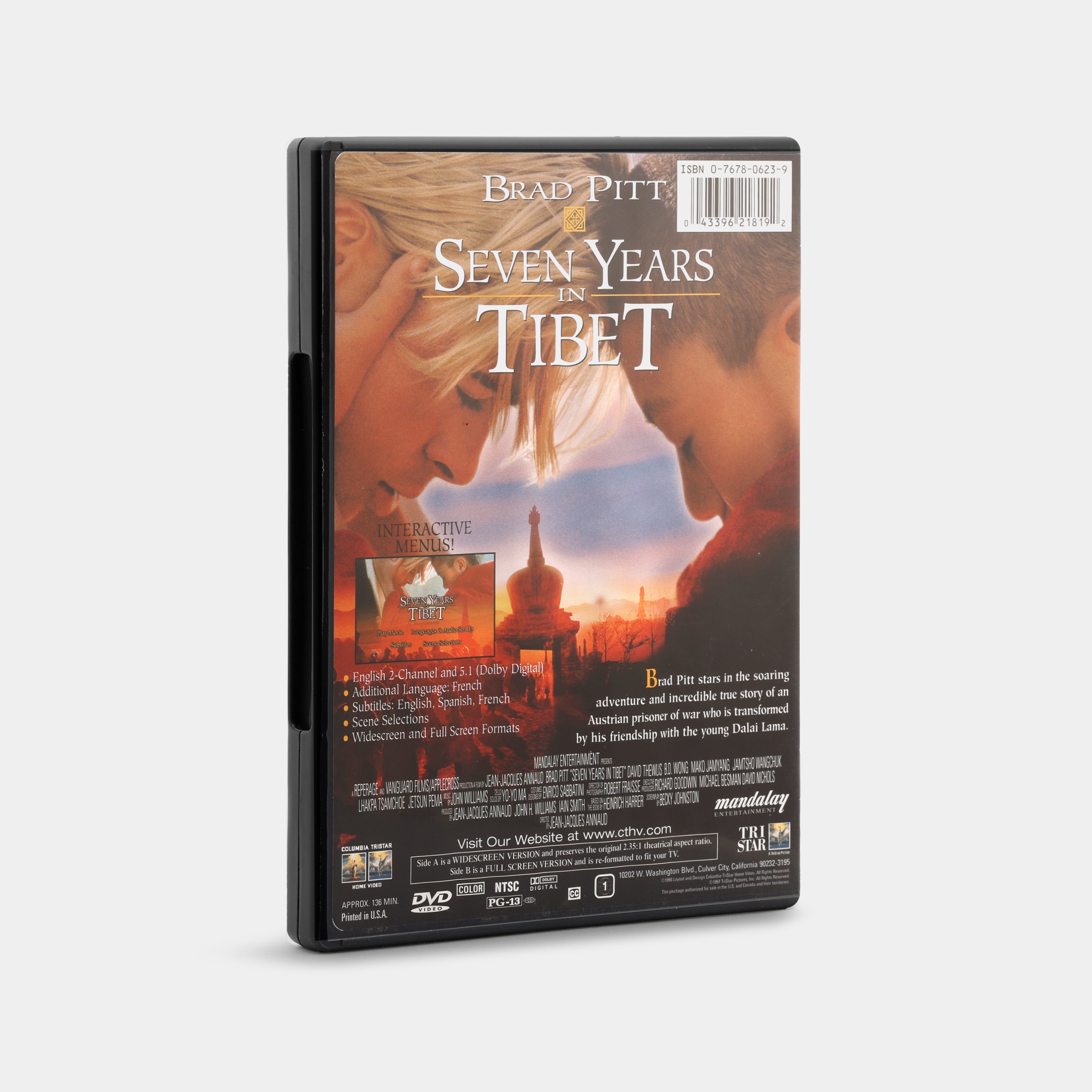 Seven Years in Tibet DVD