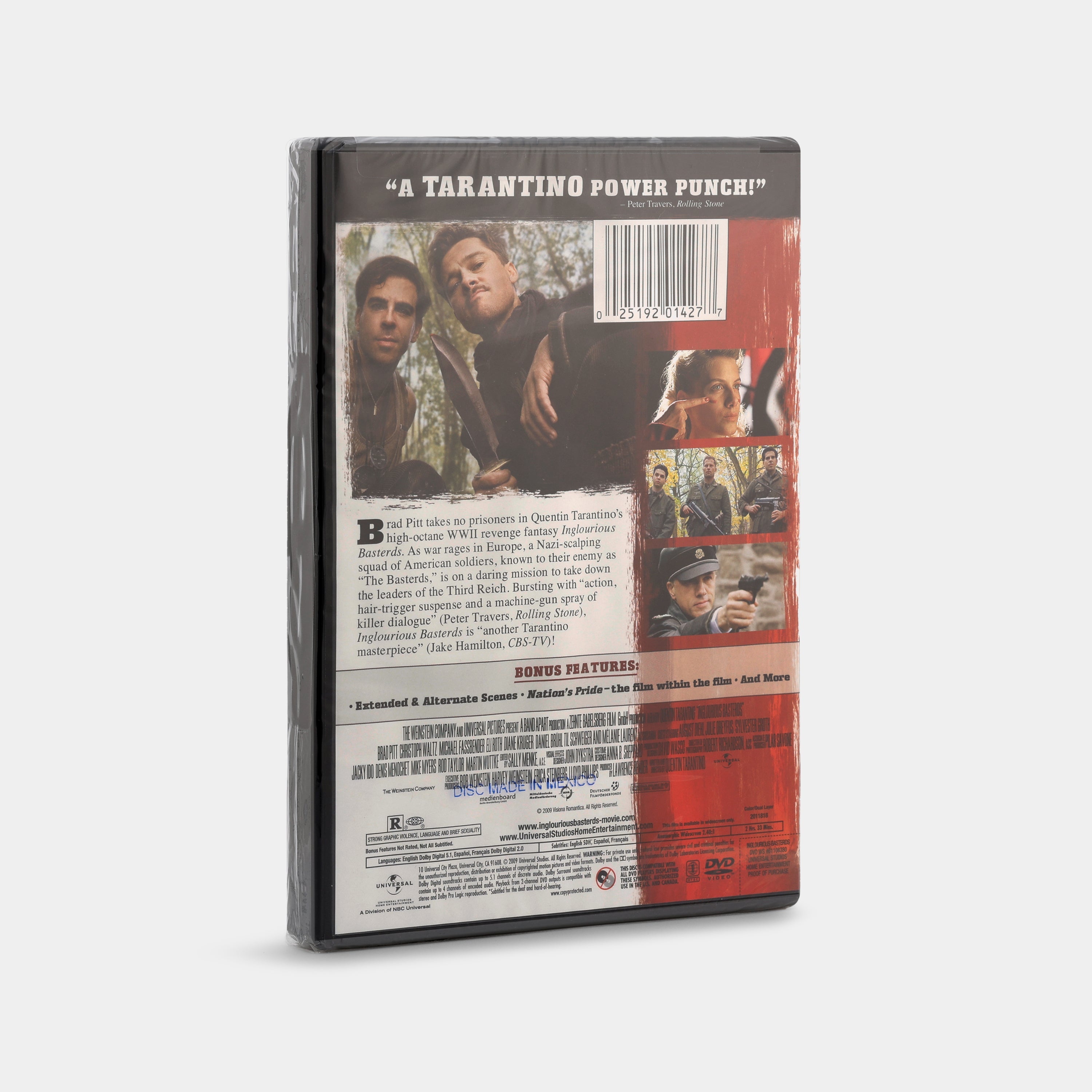 Inglourious Basterds (Sealed) DVD