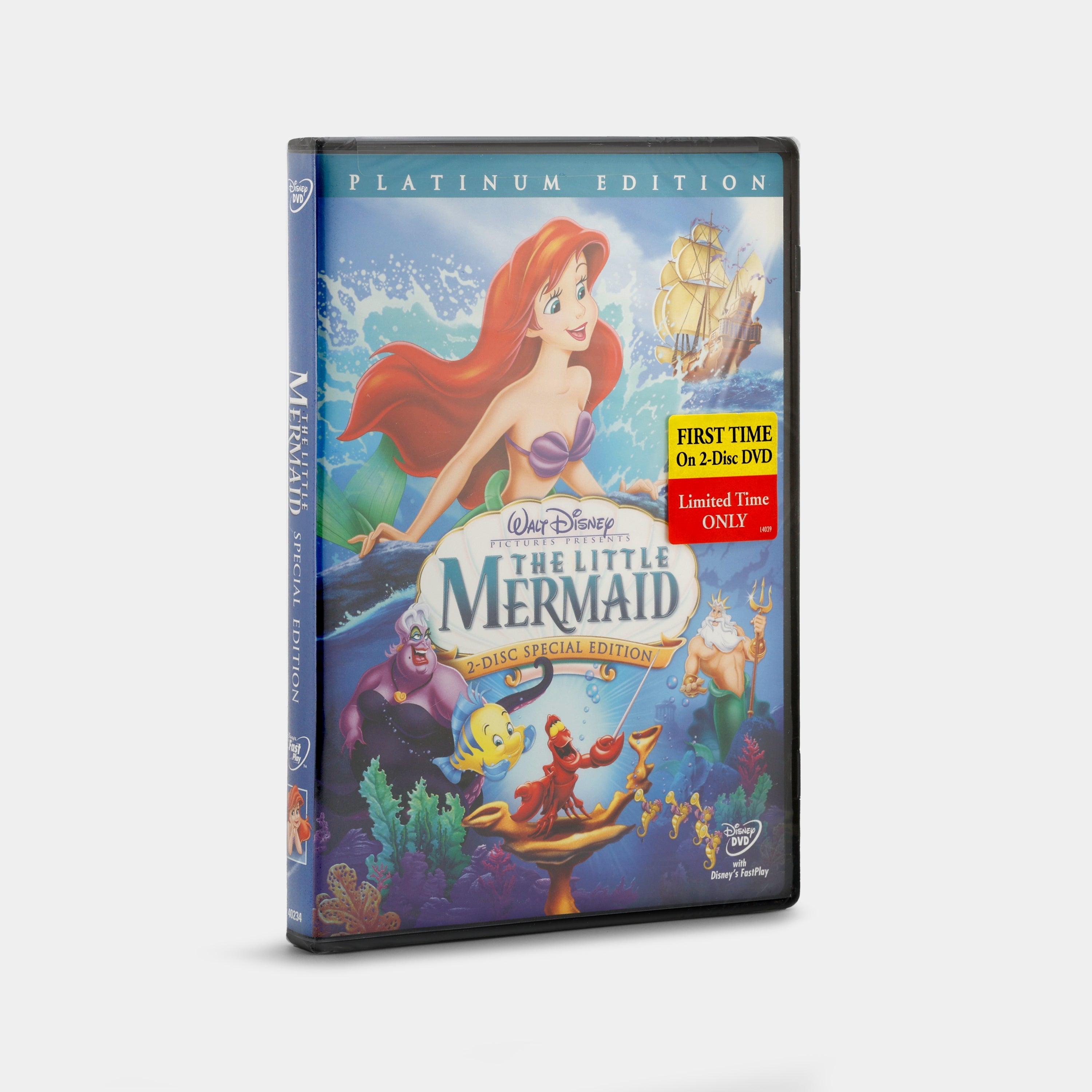 The Little Mermaid (Special Platinum Edition, Sealed) 2-Disc DVD