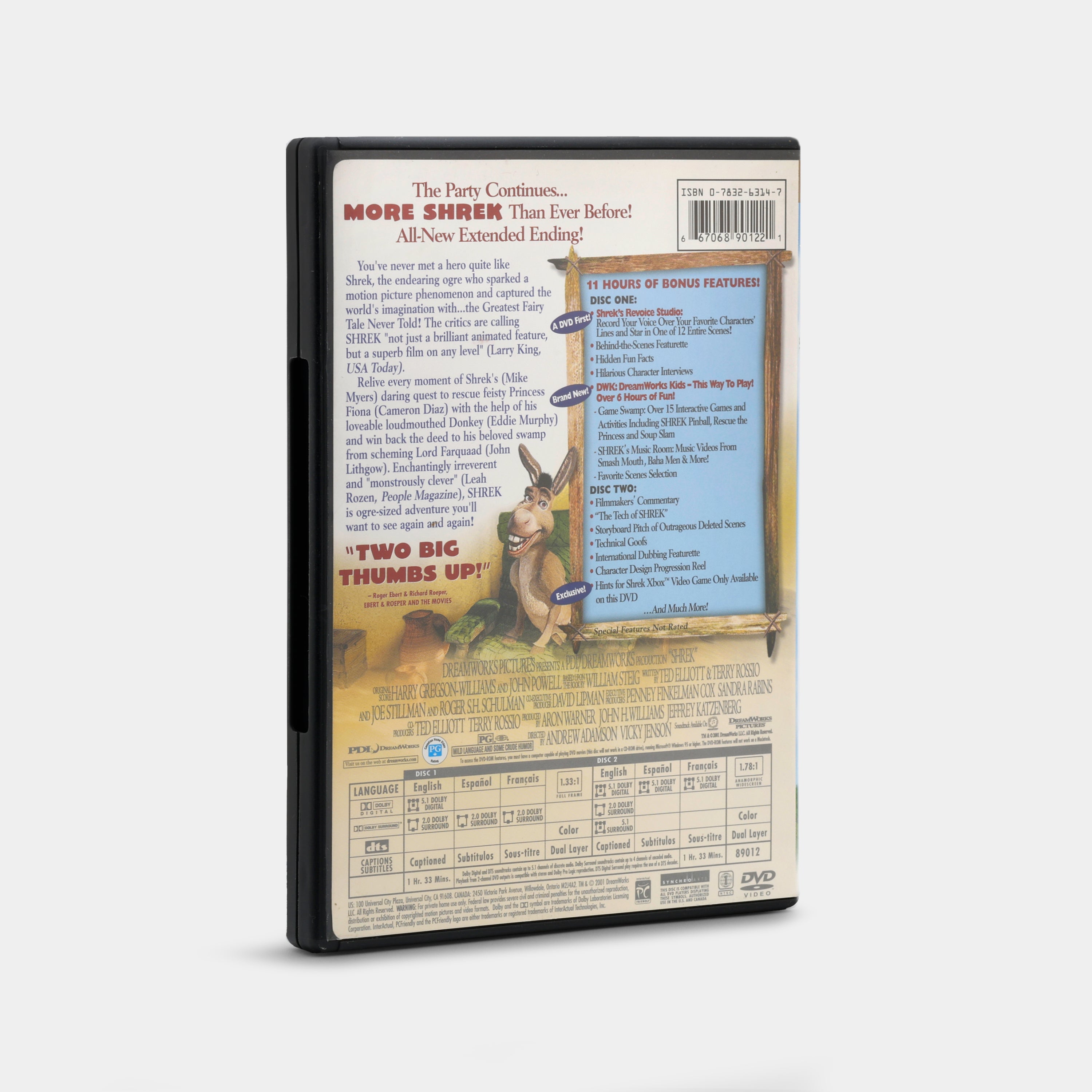 Shrek (Special Edition) 2-Disc DVD