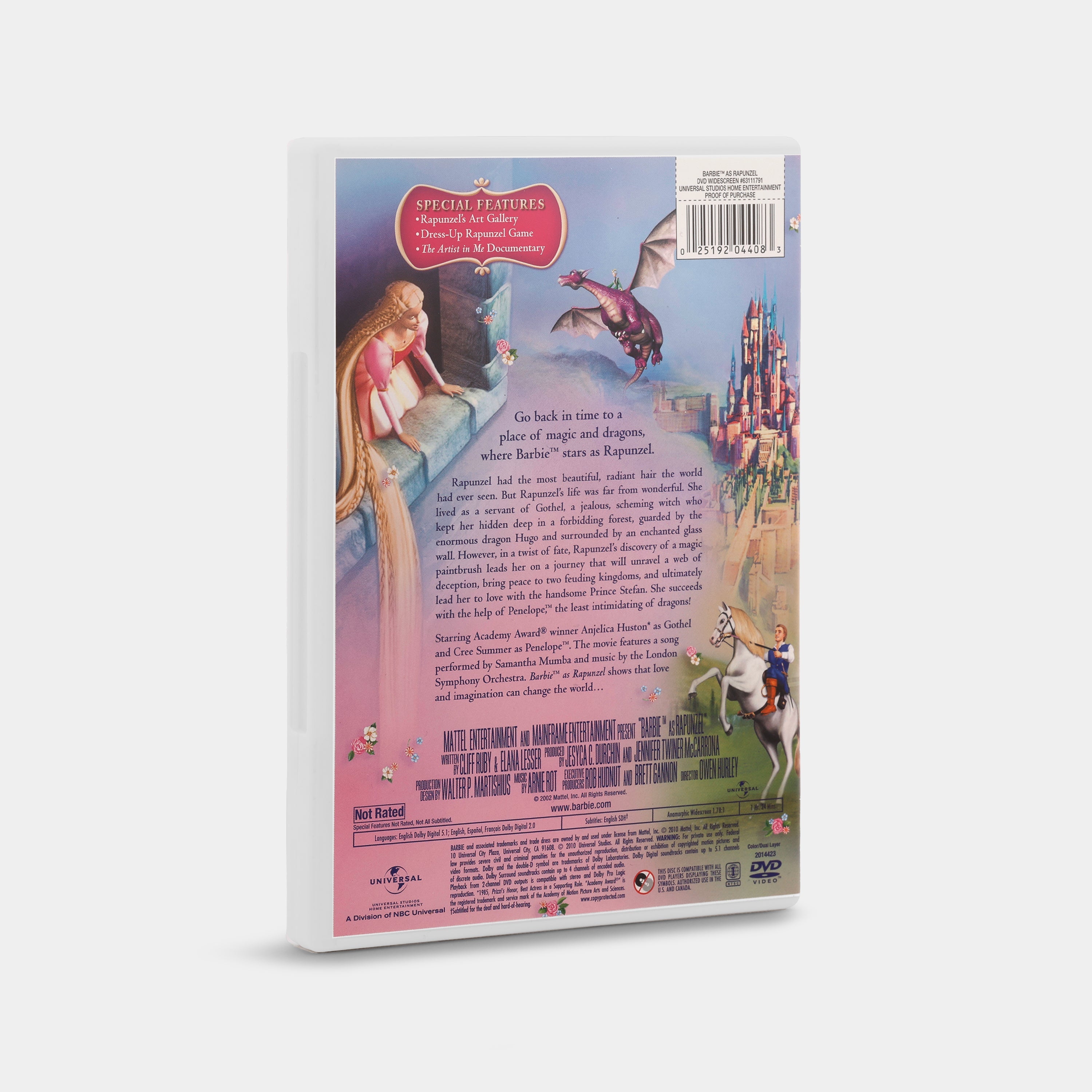 Barbie as Rapunzel DVD