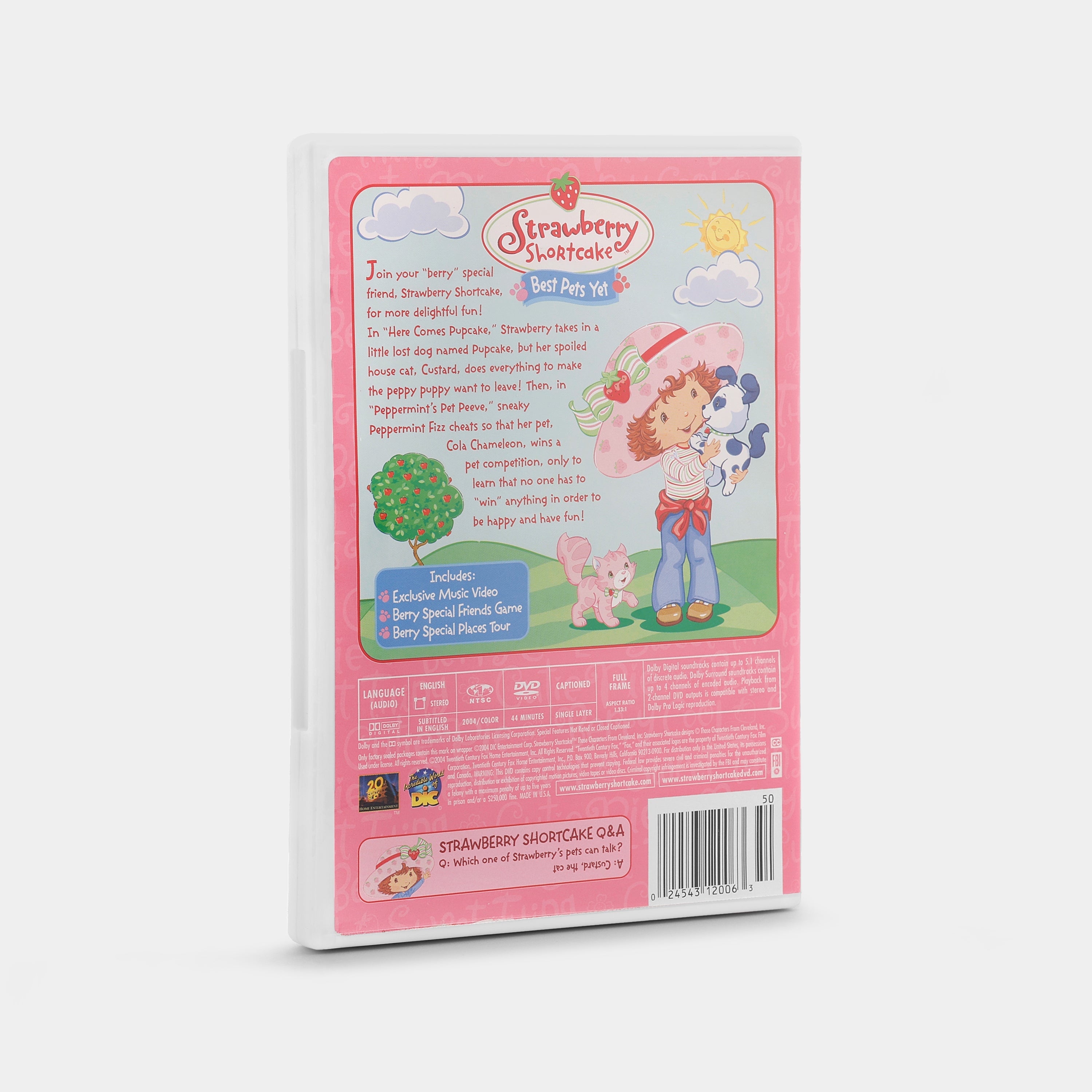 Strawberry Shortcake: Best Pets Yet DVD
