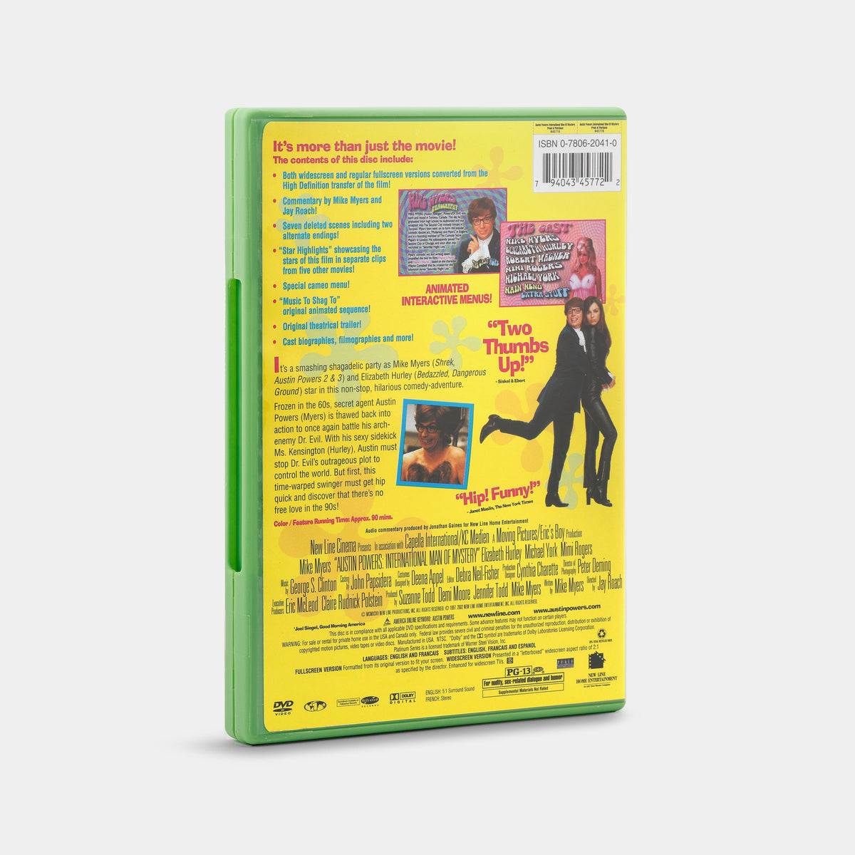 Austin Powers: International Man of Mystery (Widescreen) DVD