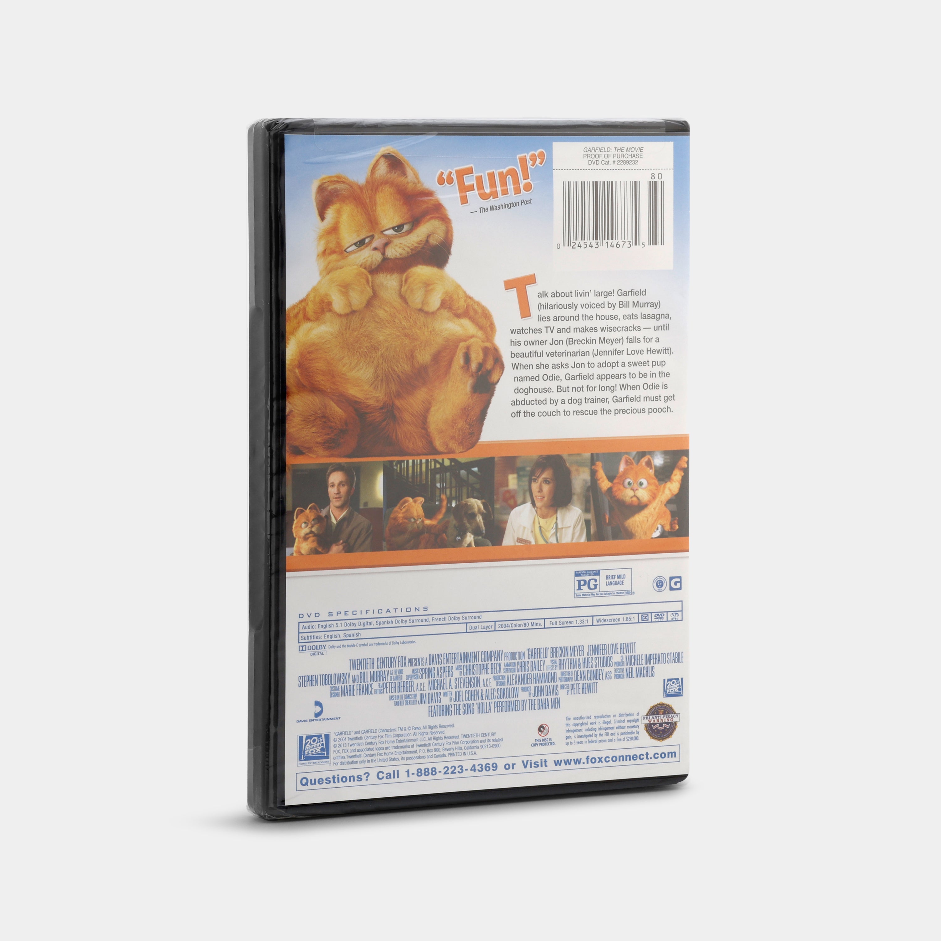Garfield: The Movie (Sealed) DVD