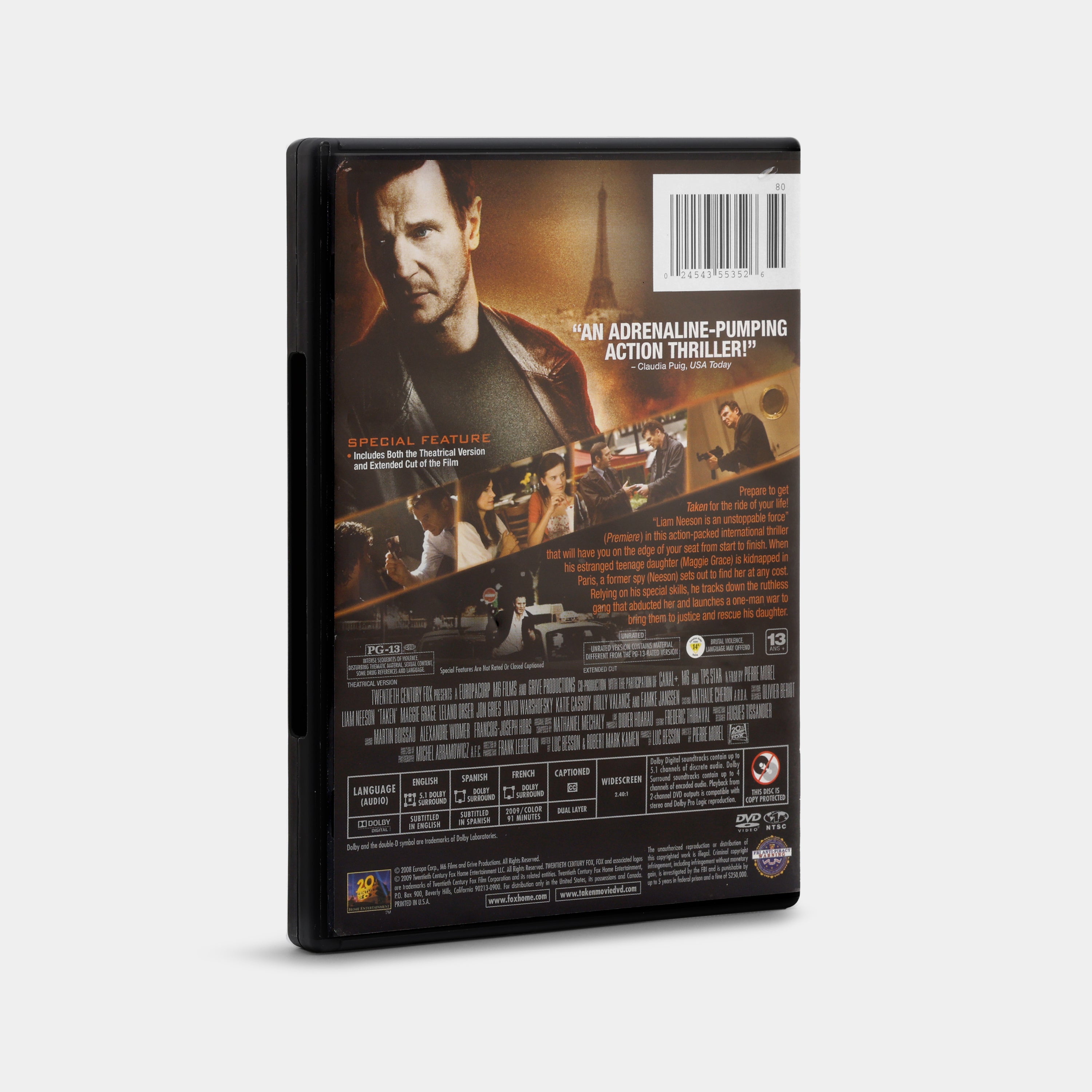 Taken (Extended Cut) DVD – Retrospekt