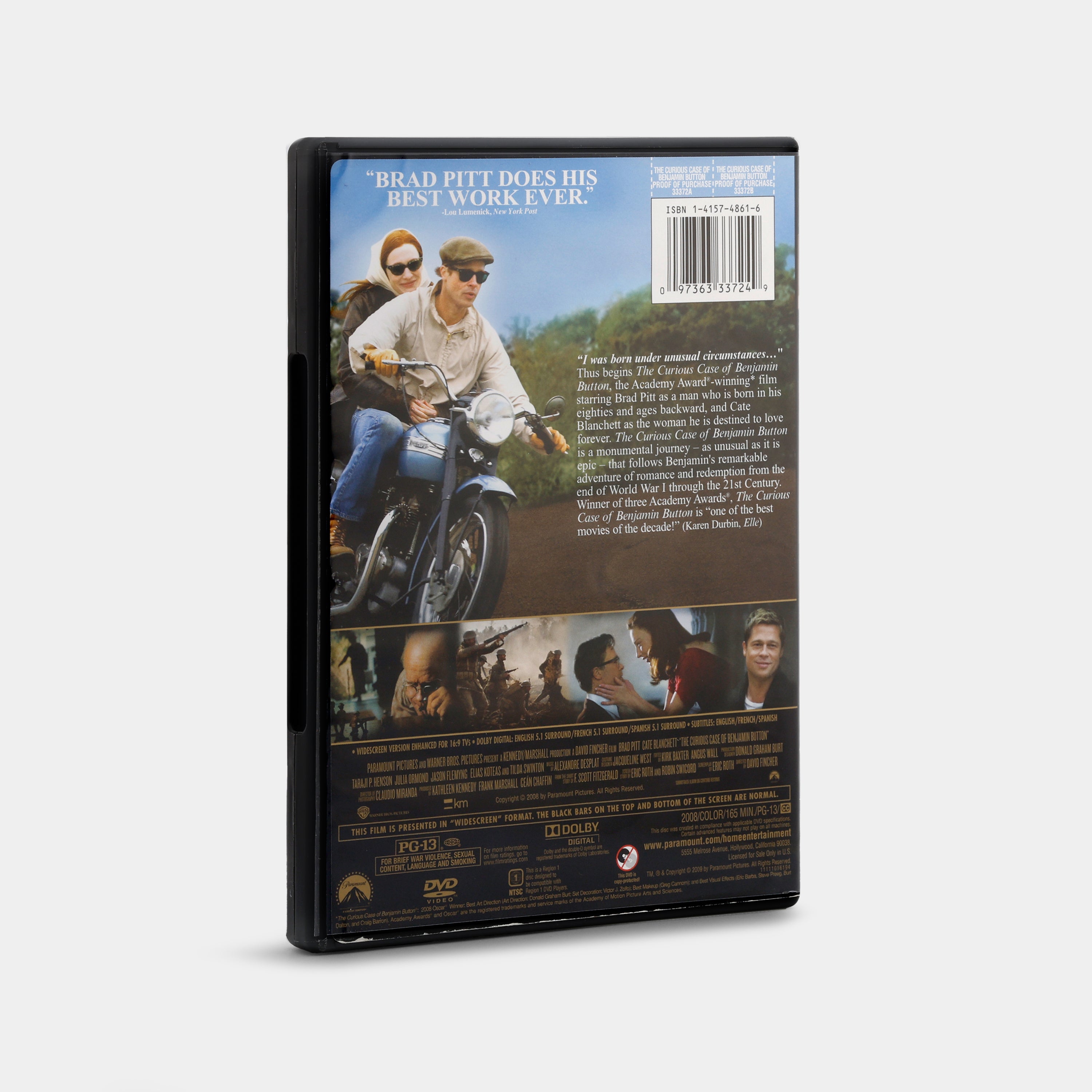 The Curious Case of Benjamin Button DVD