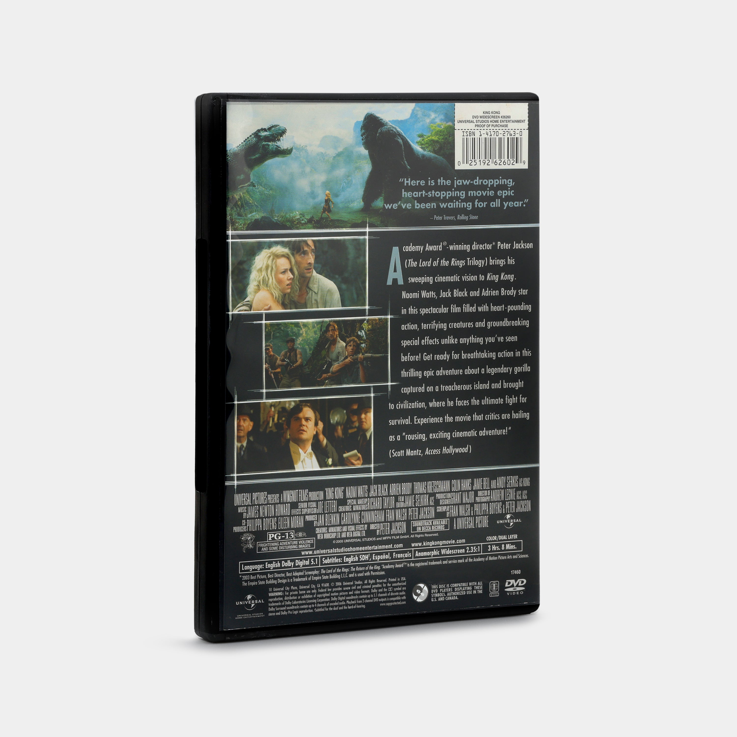 King Kong (Widescreen) DVD