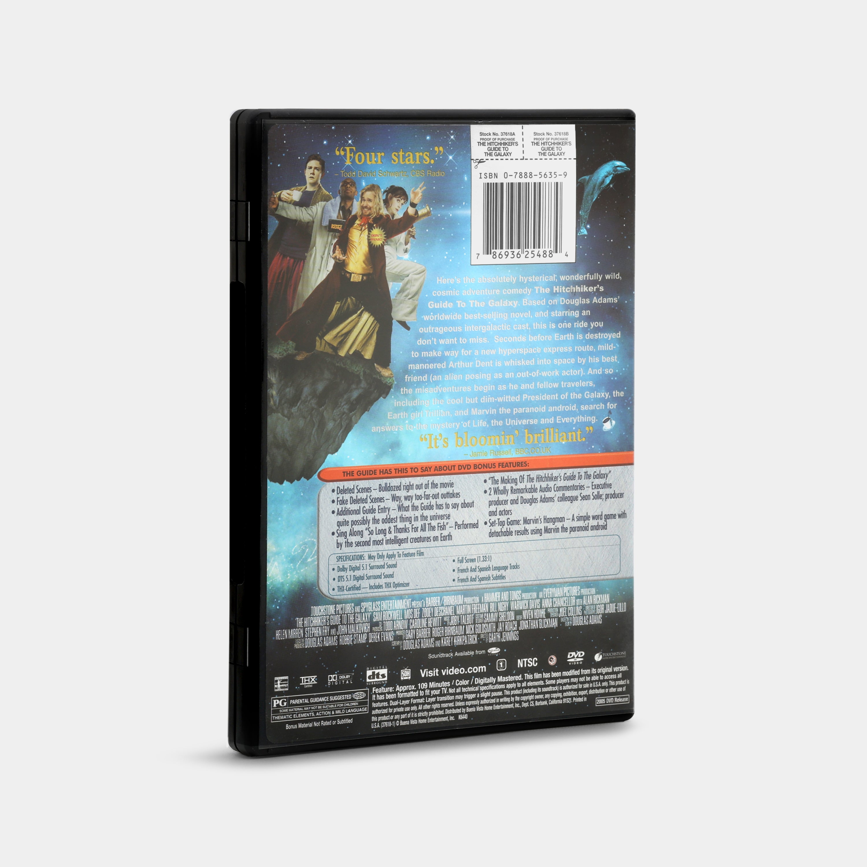 The Hitchhiker’s Guide to the Galaxy (Full Screen) DVD