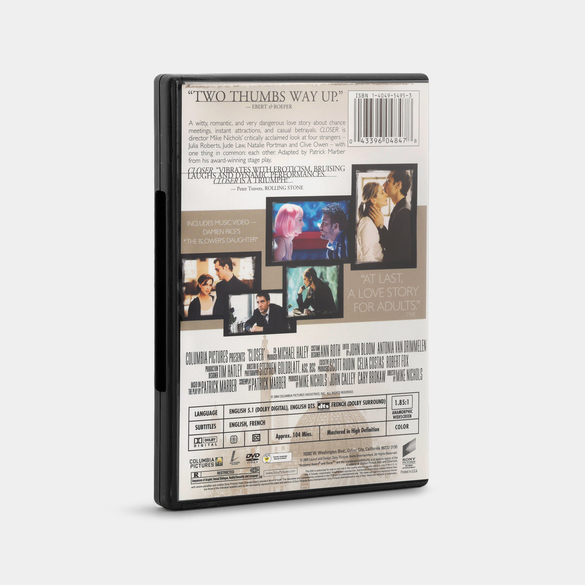 Closer (Widescreen) DVD