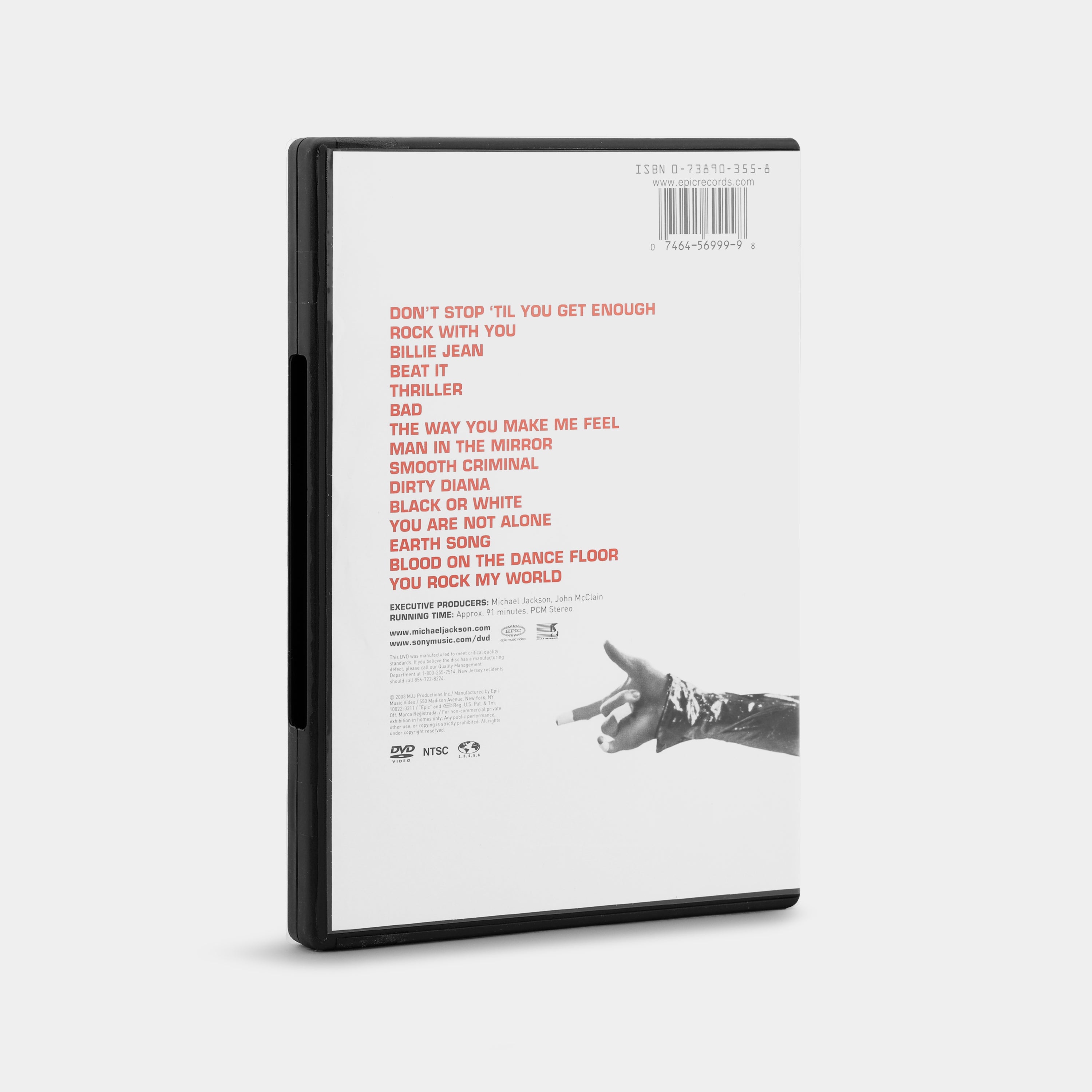 Michael Jackson: Number Ones DVD