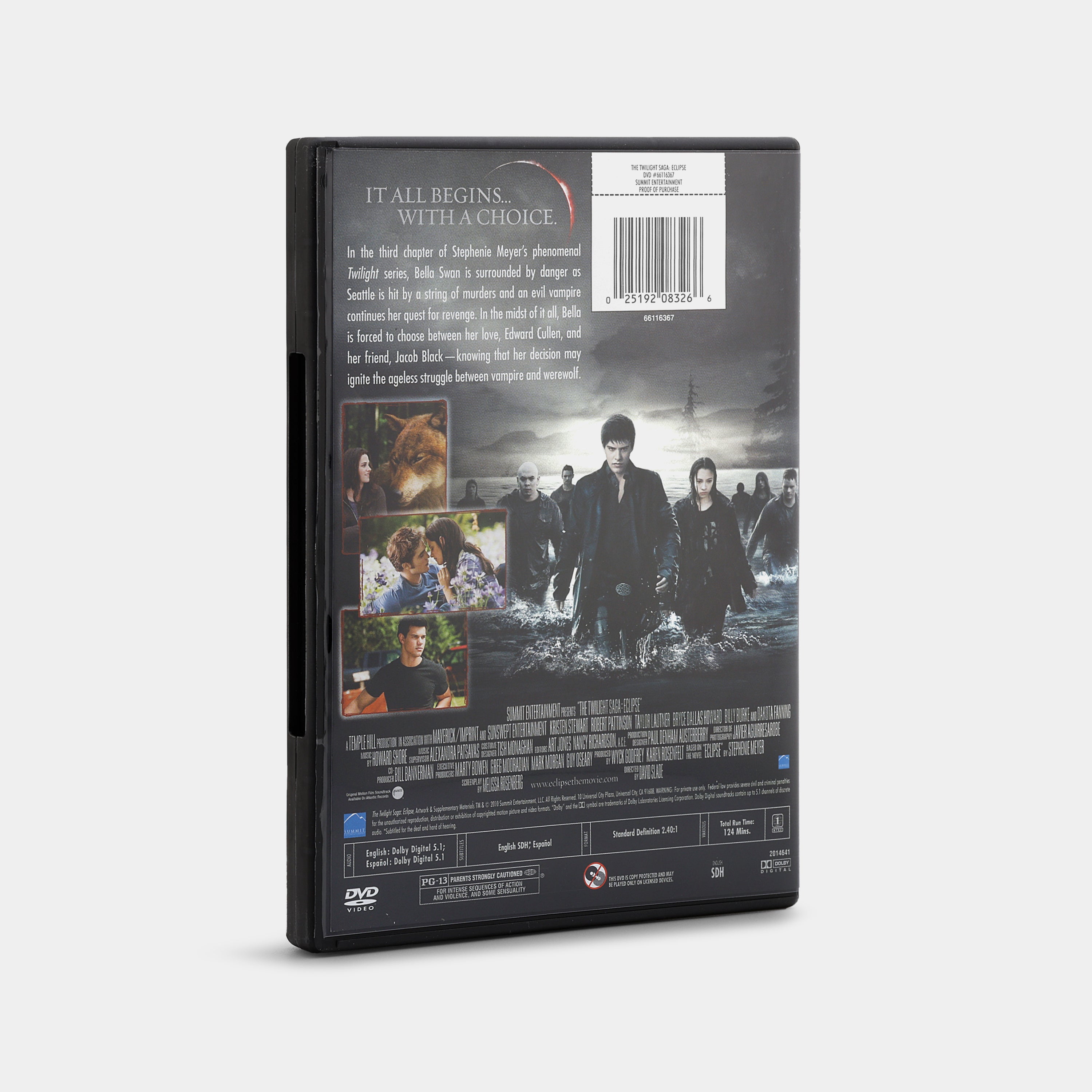 The Twilight Saga: Eclipse (Single Disc Edition) DVD