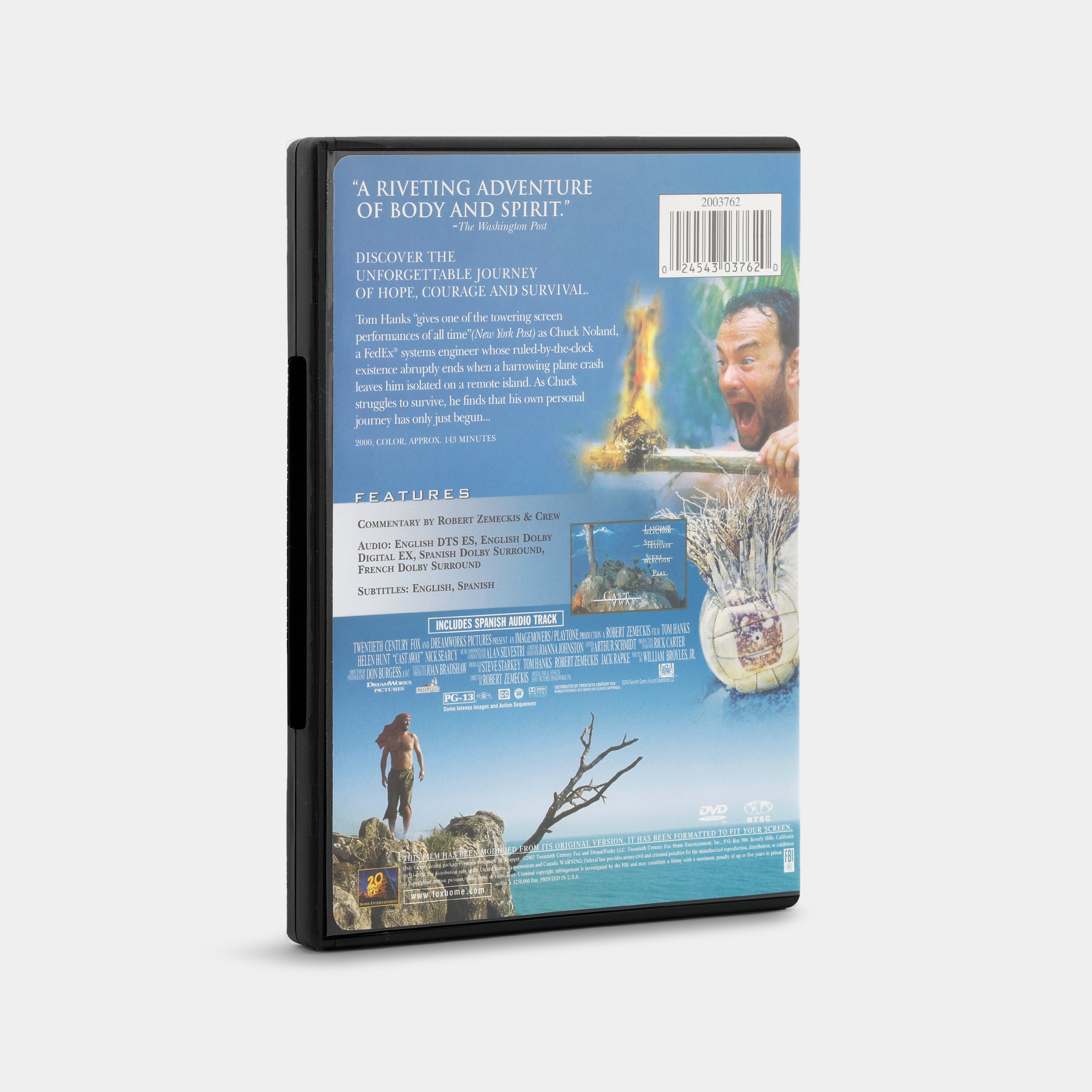 Cast Away (Full Screen) DVD – Retrospekt