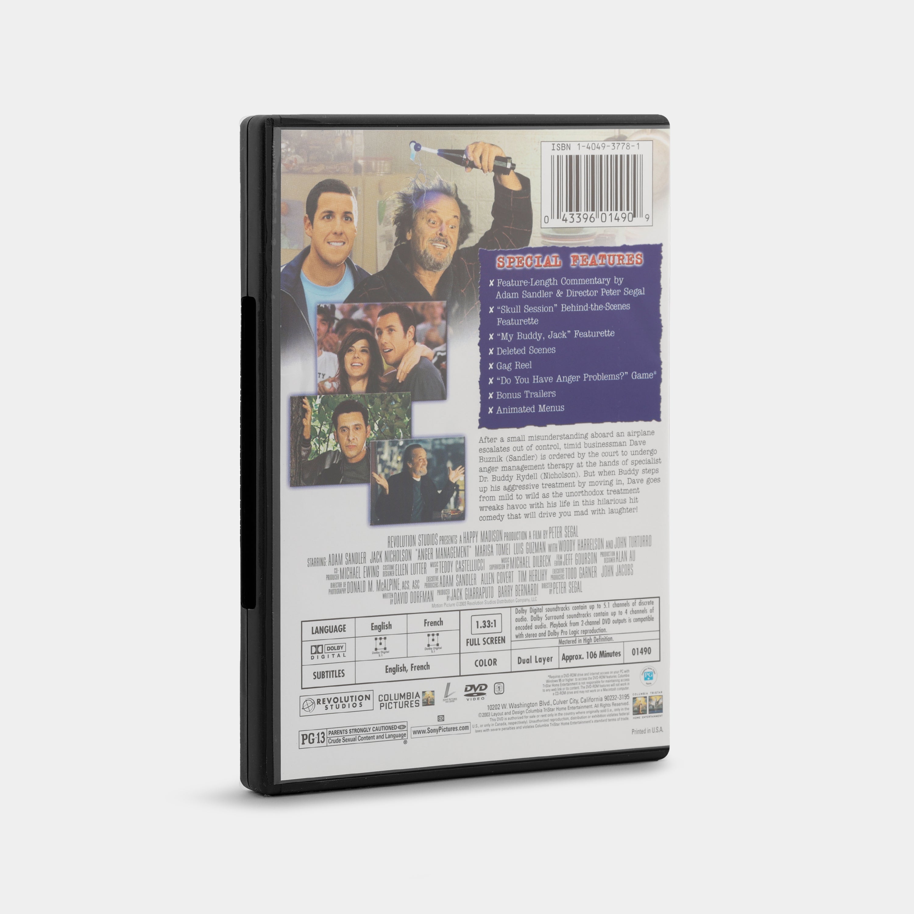 Anger Management (Full Screen Special Edition) DVD – Retrospekt
