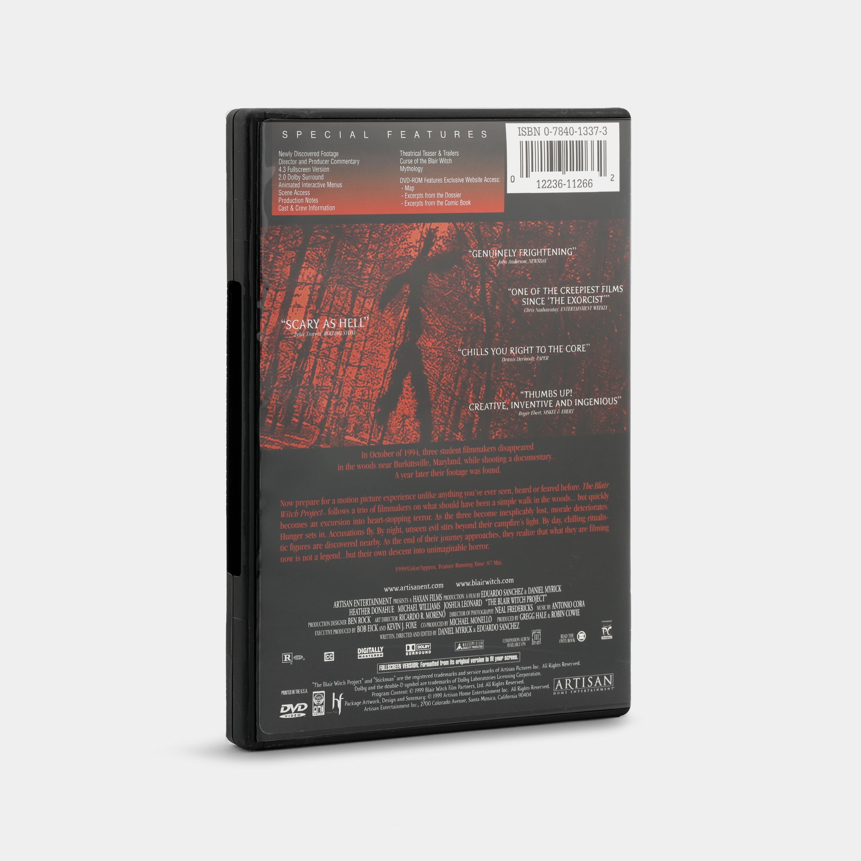 The Blair Witch Project (Special Edition) DVD