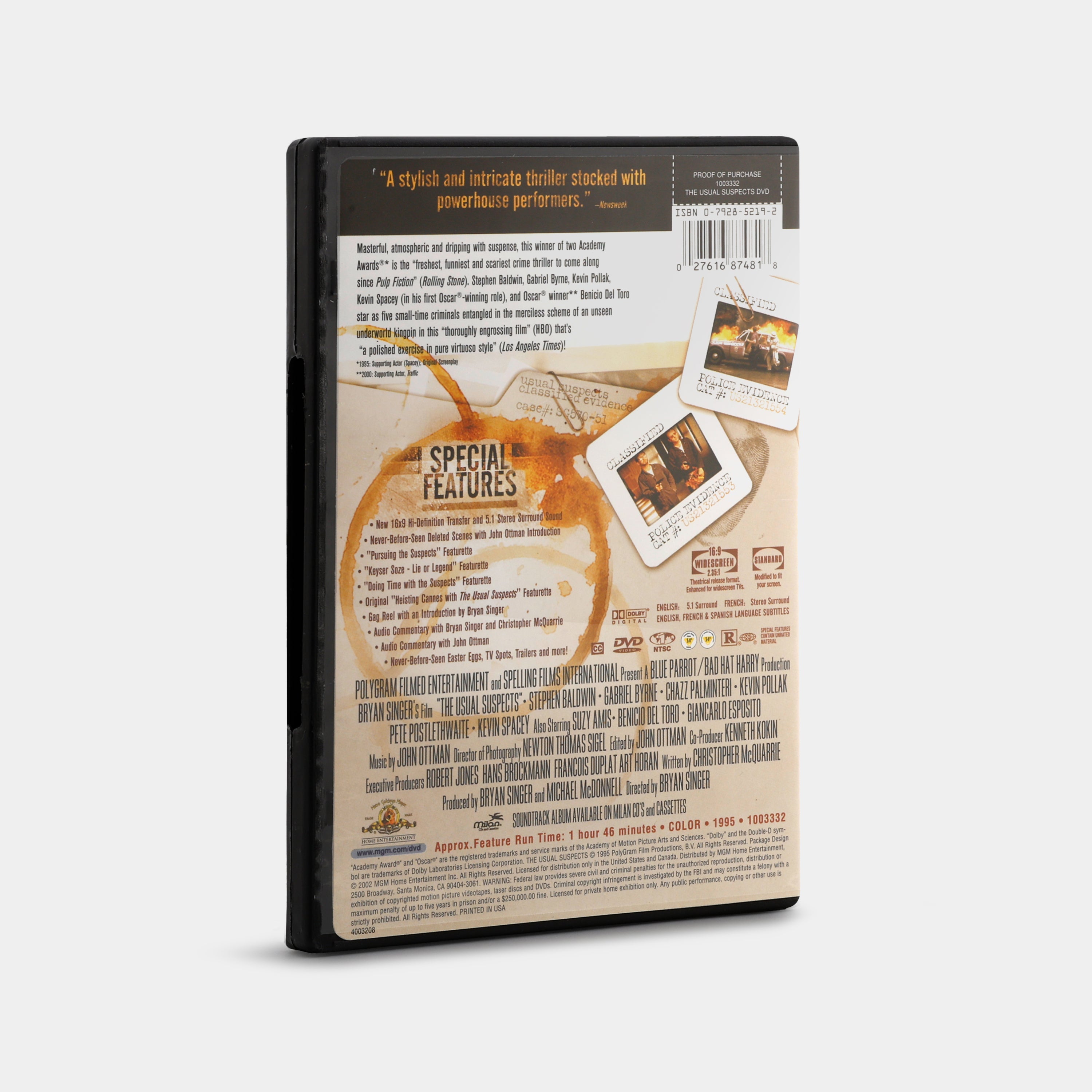 The Usual Suspects (Special Edition) DVD