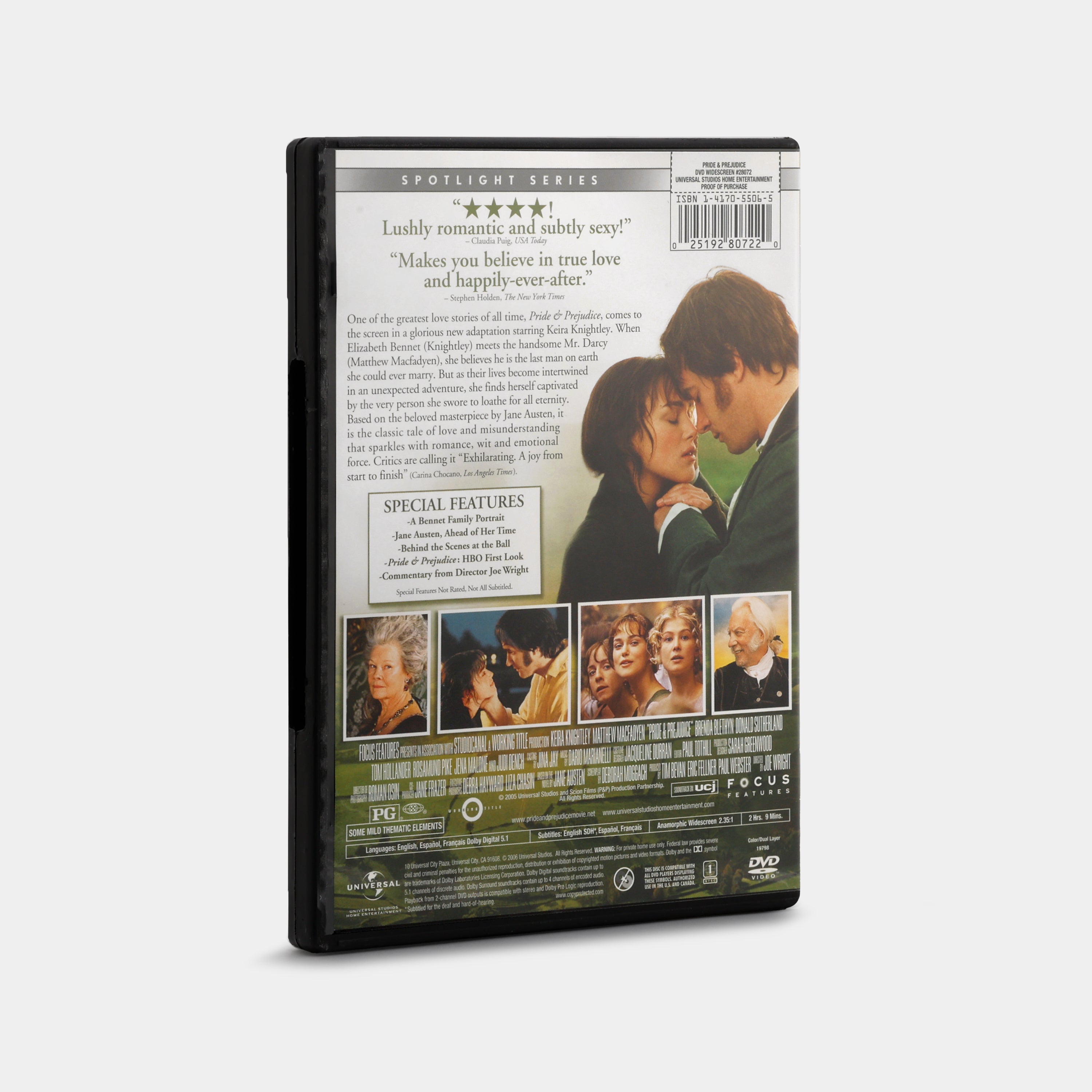 Pride & Prejudice (Widescreen) DVD