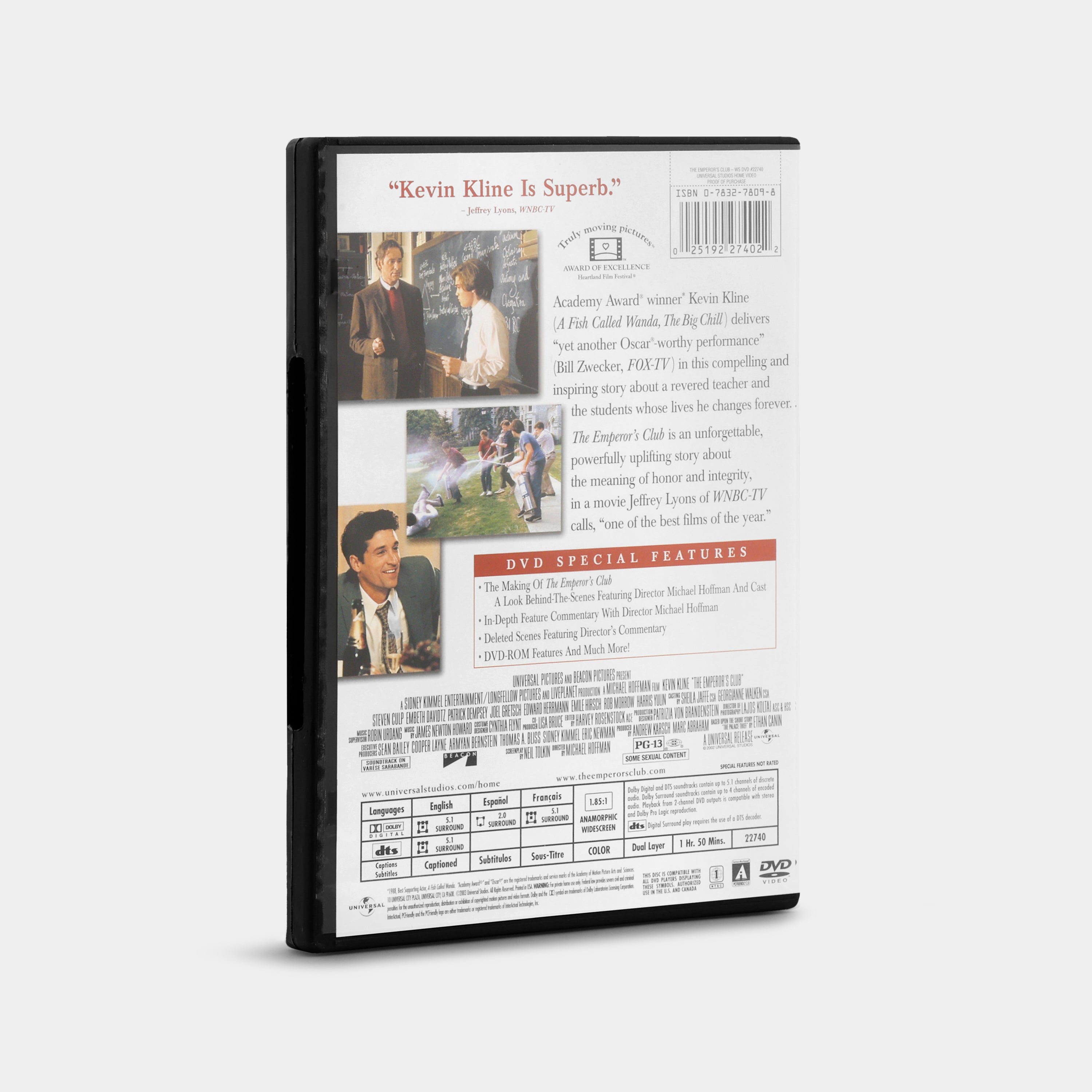 The Emperor's Club (Widescreen) DVD
