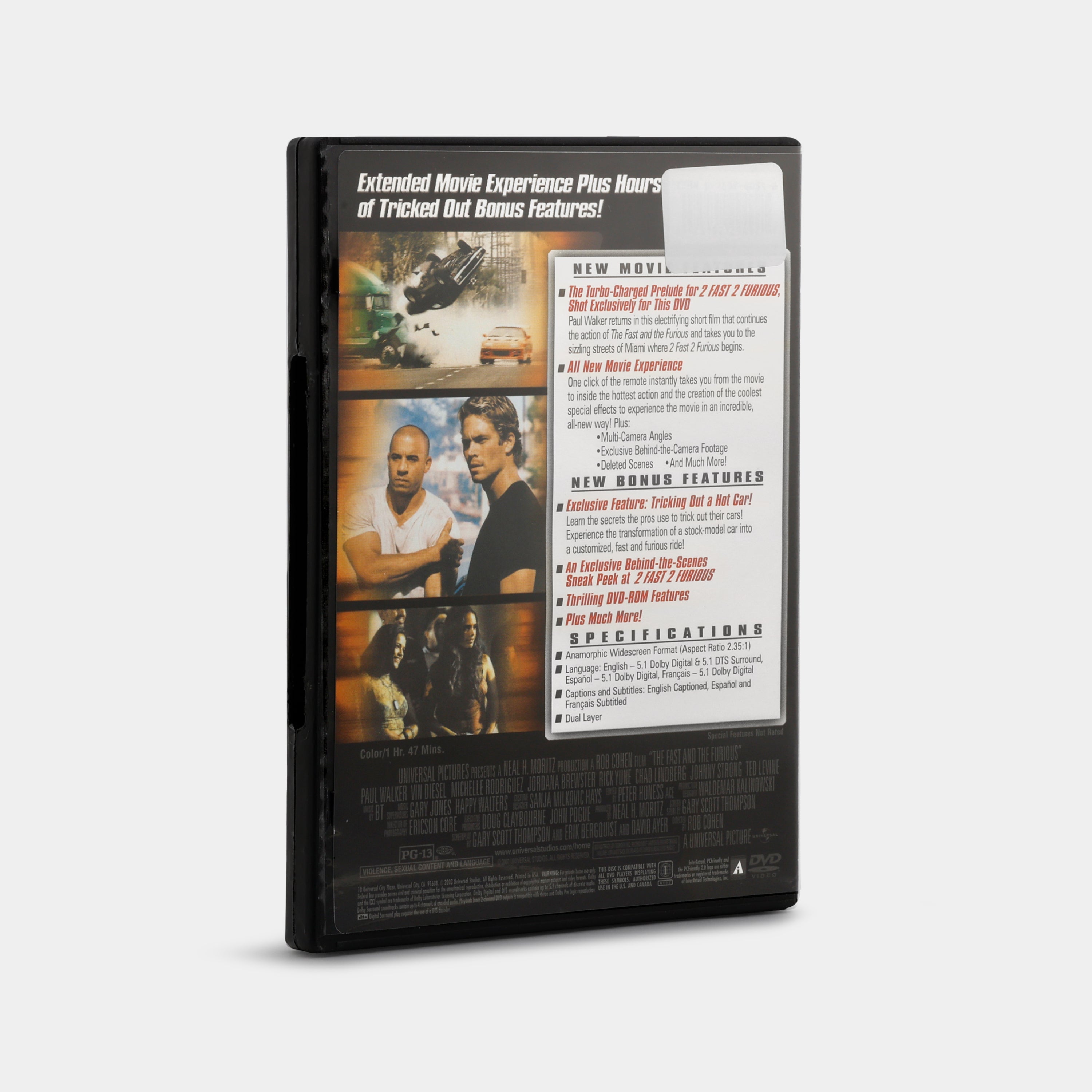 The Fast and the Furious (Widescreen) DVD