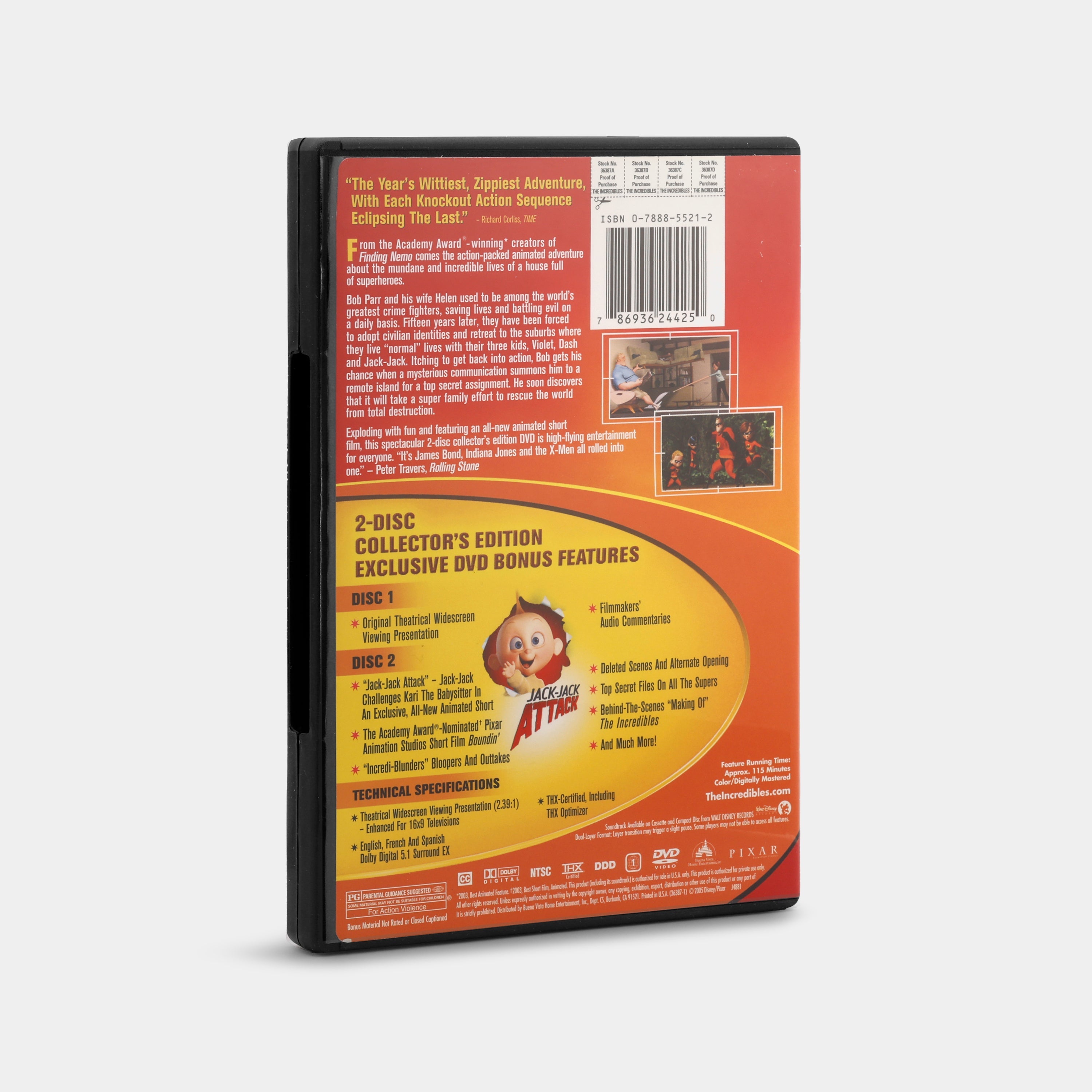 The Incredibles (Collector's Edition, Widescreen) 2-Disc DVD