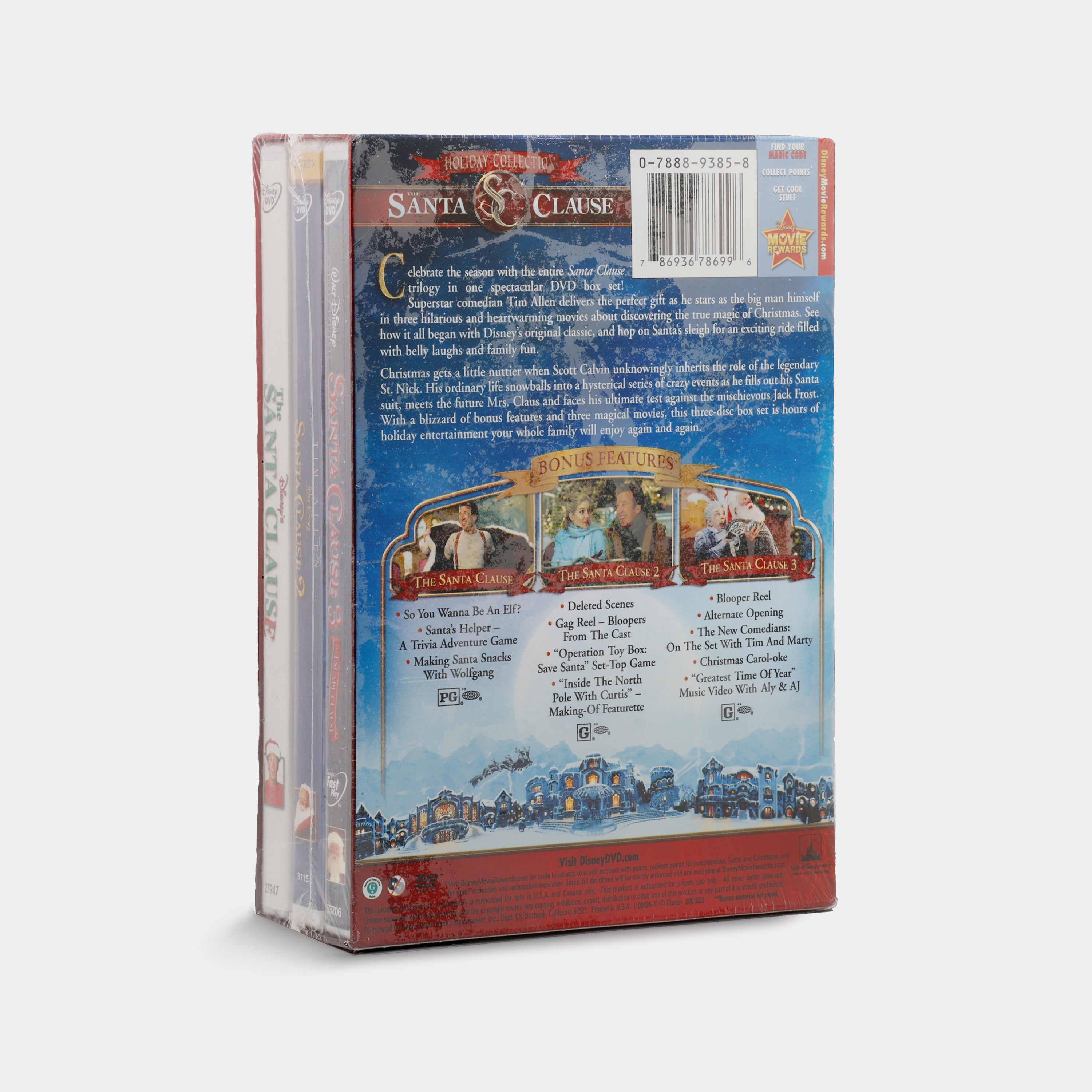The Santa Clause Holiday Collection (Sealed) 3-Disc DVD